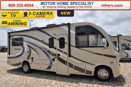/TX 7-25-16 &lt;a href=&quot;http://www.mhsrv.com/thor-motor-coach/&quot;&gt;&lt;img src=&quot;http://www.mhsrv.com/images/sold-thor.jpg&quot; width=&quot;383&quot; height=&quot;141&quot; border=&quot;0&quot; /&gt;&lt;/a&gt;      Family Owned &amp; Operated and the #1 Volume Selling Motor Home Dealer in the World as well as the #1 Thor Motor Coach Dealer in the World.  &lt;iframe width=&quot;400&quot; height=&quot;300&quot; src=&quot;https://www.youtube.com/embed/M6f0nvJ2zi0&quot; frameborder=&quot;0&quot; allowfullscreen&gt;&lt;/iframe&gt; Thor Motor Coach has done it again with the world&#39;s first RUV! (Recreational Utility Vehicle) Check out the all new 2017 Thor Motor Coach Vegas RUV Model 24.1 with Slide-Out Room and two beds that convert to a large bed! MSRP $104,837. The Vegas combines Style, Function, Affordability &amp; Innovation like no other RV available in the industry today! It is powered by a Ford Triton V-10 engine and is approximately 25 ft. 6 inches. Taking superior drivability even one step further, the Vegas will also feature something normally only found in a high-end luxury diesel pusher motor coach... an Independent Front Suspension system! With a style all its own the Vegas will provide superior handling and fuel economy and appeal to couples &amp; family RVers as well. You will also find another full size power drop down bunk above the cockpit, sofa/sleeper, spacious living room and even pass-through exterior storage. Optional equipment includes the HD-Max colored sidewalls and graphics, 12V attic fan in the bedroom, 3 burner range with oven, 15.0 BTU A/C and holding tanks with heat pads. You will also be pleased to find a host of feature appointments that include tinted and frameless windows, a power patio awning with LED lights, convection microwave (N/A with oven option), 3 burner cooktop, living room TV, LED ceiling lights, Onan 4000 generator, gas/electric water heater, power and heated mirrors with integrated side-view cameras, back-up camera, 8,000lb. trailer hitch, cabinet doors with designer door fronts and a spacious cockpit design with unparalleled visibility as well as a fold out map/laptop table and an additional cab table that can easily be stored when traveling.  For additional coach information, brochures, window sticker, videos, photos, Vegas reviews, testimonials as well as additional information about Motor Home Specialist and our manufacturers&#39; please visit us at MHSRV .com or call 800-335-6054. At Motor Home Specialist we DO NOT charge any prep or orientation fees like you will find at other dealerships. All sale prices include a 200 point inspection, interior and exterior wash &amp; detail of vehicle, a thorough coach orientation with an MHS technician, an RV Starter&#39;s kit, a night stay in our delivery park featuring landscaped and covered pads with full hook-ups and much more. Free airport shuttle available with purchase for out-of-town buyers. WHY PAY MORE?... WHY SETTLE FOR LESS? 