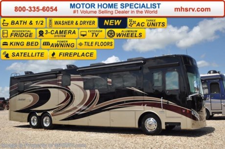 /CA 11/15/16  &lt;a href=&quot;http://www.mhsrv.com/thor-motor-coach/&quot;&gt;&lt;img src=&quot;http://www.mhsrv.com/images/sold-thor.jpg&quot; width=&quot;383&quot; height=&quot;141&quot; border=&quot;0&quot;/&gt;&lt;/a&gt;   Visit MHSRV.com or Call 800-335-6054 for Upfront &amp; Every Day Low Sale Price! #1 Volume Selling Motor Home Dealer &amp; Thor Motor Coach Dealer in the World.  MSRP $357,329. New 2017 Thor Motor Coach Venetian with 3 slides including a full wall slide: Model T42 (Bath &amp; 1/2) - This luxury diesel motor home measures approximately 42 feet 5 inches in length with push button start, stainless steel residential refrigerator with in-door ice &amp; water dispenser, stainless steel over-the-range convection microwave oven, exterior entertainment center, solid surface countertops, cooktop cover and (3) 15,000 BTU Low-Profile A/Cs with heat pumps. Options include the beautiful full body paint exterior, leatherette Easy Bed Sofa, Dream Dinette Booth and a power loft in the cockpit overhead. Additional standard features for the 2017 Venetian include a 10KW generator, Air-Ride suspension, aluminum wheels, automatic leveling and MUCH more. For additional coach information, brochures, window sticker, videos, photos reviews &amp; testimonials as well as additional information about Motor Home Specialist and our manufacturers please visit us at MHSRV .com or call 800-335-6054. At Motor Home Specialist we DO NOT charge any prep or orientation fees like you will find at other dealerships. All sale prices include a 200 point inspection, interior &amp; exterior wash &amp; detail of vehicle, a thorough coach orientation with an MHS technician, an RV Starter&#39;s kit, a nights stay in our delivery park featuring landscaped and covered pads with full hook-ups and much more. WHY PAY MORE?... WHY SETTLE FOR LESS?