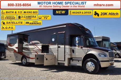 /TX 11/15/16 &lt;a href=&quot;http://www.mhsrv.com/other-rvs-for-sale/dynamax-rv/&quot;&gt;&lt;img src=&quot;http://www.mhsrv.com/images/sold-dynamax.jpg&quot; width=&quot;383&quot; height=&quot;141&quot; border=&quot;0&quot;/&gt;&lt;/a&gt;  Family Owned &amp; Operated and the #1 Volume Selling Motor Home Dealer in the World as well as the #1 Dynamax DX3 Dealer in the World.  &lt;object width=&quot;400&quot; height=&quot;300&quot;&gt;&lt;param name=&quot;movie&quot; value=&quot;http://www.youtube.com/v/fBpsq4hH-Ws?version=3&amp;amp;hl=en_US&quot;&gt;&lt;/param&gt;&lt;param name=&quot;allowFullScreen&quot; value=&quot;true&quot;&gt;&lt;/param&gt;&lt;param name=&quot;allowscriptaccess&quot; value=&quot;always&quot;&gt;&lt;/param&gt;&lt;embed src=&quot;http://www.youtube.com/v/fBpsq4hH-Ws?version=3&amp;amp;hl=en_US&quot; type=&quot;application/x-shockwave-flash&quot; width=&quot;400&quot; height=&quot;300&quot; allowscriptaccess=&quot;always&quot; allowfullscreen=&quot;true&quot;&gt;&lt;/embed&gt;&lt;/object&gt;
MSRP $321,717. 2017 DynaMax DX3 model 37RB with 3 slides &amp; a bath &amp; 1/2. Perhaps the most luxurious yet affordable Super C motor home on the market! Features include the exclusive D-Max design which maximizes structural integrity &amp; stability, Blistein oversized shock absorbers, newly designed aerodynamic fiberglass front &amp; rear caps, vacuum-Laminated 2&quot; insulated floor, one-piece fiberglass roof, Roto-Formed ribbed storage compartments, side-hinged aluminum compartment doors with paddle latches, integrated Carefree Mirage roof-mounted awnings with LED lighting, heavy duty electric triple series 25 entry step, clear vision frameless windows, Aqua-Hot Hydronic System, Sani-Con emptying system with macerating pump, luxurious porcelain tile flooring, decorative crown molding, MCD day/night shades, solid surface countertops, king size bed, dual A/Cs with heat pumps, 8KW Onan diesel generator, 3,000 watt inverter with low voltage automatic start and 2 upgraded 4D AGM house batteries. This Model is powered by the upgraded 9.0L Cummins 350HP diesel engine with 1,000 lbs. of torque &amp; massive 33,000 lb. Freightliner M-2 chassis with 20,000 lb. hitch and 4 point fully automatic hydraulic leveling jacks. Options include the beautiful full body exterior paint and a washer dryer. The DX3 also features an exterior LCD TV &amp; entertainment center, Jacobs C-Brake with low/off/high dash switch, Allison transmission, air brakes with 4 wheel ABS, twin 50 gallon aluminum fuel tanks, electric power windows, remote keyless pad at entry door, 40 inch LCD TV in the living area, Blue-Ray home theater system, In-Motion satellite, flush mounted LED ceiling lights, convection microwave, residential refrigerator, touch screen premium AM/FM/CD/DVD radio, GPS with color monitor, color back-up camera and two color side view cameras.  For additional coach information, brochures, window sticker, videos, photos, DX3 reviews &amp; testimonials as well as additional information about Motor Home Specialist and our manufacturers please visit us at MHSRV .com or call 800-335-6054. At Motor Home Specialist we DO NOT charge any prep or orientation fees like you will find at other dealerships. All sale prices include a 200 point inspection, interior &amp; exterior wash &amp; detail of vehicle, a thorough coach orientation with an MHS technician, an RV Starter&#39;s kit, a nights stay in our delivery park featuring landscaped and covered pads with full hook-ups and much more. WHY PAY MORE?... WHY SETTLE FOR LESS?