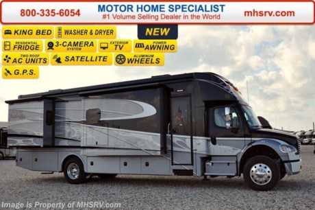 /MI 4-11-16 &lt;a href=&quot;http://www.mhsrv.com/other-rvs-for-sale/dynamax-rv/&quot;&gt;&lt;img src=&quot;http://www.mhsrv.com/images/sold-dynamax.jpg&quot; width=&quot;383&quot; height=&quot;141&quot; border=&quot;0&quot;/&gt;&lt;/a&gt;
Family Owned &amp; Operated and the #1 Volume Selling Motor Home Dealer in the World as well as the #1 Dynamax DX3 Dealer in the World.  &lt;object width=&quot;400&quot; height=&quot;300&quot;&gt;&lt;param name=&quot;movie&quot; value=&quot;http://www.youtube.com/v/fBpsq4hH-Ws?version=3&amp;amp;hl=en_US&quot;&gt;&lt;/param&gt;&lt;param name=&quot;allowFullScreen&quot; value=&quot;true&quot;&gt;&lt;/param&gt;&lt;param name=&quot;allowscriptaccess&quot; value=&quot;always&quot;&gt;&lt;/param&gt;&lt;embed src=&quot;http://www.youtube.com/v/fBpsq4hH-Ws?version=3&amp;amp;hl=en_US&quot; type=&quot;application/x-shockwave-flash&quot; width=&quot;400&quot; height=&quot;300&quot; allowscriptaccess=&quot;always&quot; allowfullscreen=&quot;true&quot;&gt;&lt;/embed&gt;&lt;/object&gt;
MSRP $307,595. 2017 DynaMax DX3 model 36FK is approximately 36 feet 8 inches in length with 3 slides. Perhaps the most luxurious yet affordable Super C motor home on the market! Features include the exclusive D-Max design which maximizes structural integrity &amp; stability, Blistein oversized shock absorbers, newly designed aerodynamic fiberglass front &amp; rear caps, vacuum-Laminated 2&quot; insulated floor, one-piece fiberglass roof, Roto-Formed ribbed storage compartments, side-hinged aluminum compartment doors with paddle latches, integrated Carefree Mirage roof-mounted awnings with LED lighting, heavy duty electric triple series 25 entry step, clear vision frameless windows, Aqua-Hot Hydronic System, Sani-Con emptying system with macerating pump, luxurious porcelain tile flooring, decorative crown molding, MCD day/night shades, solid surface countertops, king size bed, dual 18,000 BTU A/Cs with heat pumps, 8KW Onan diesel generator, 3,000 watt inverter with low voltage automatic start and 2 upgraded 4D AGM house batteries. This Model is powered by the upgraded 9.0L Cummins 350HP diesel engine with 1,000 lbs. of torque &amp; massive 33,000 lb. Freightliner M-2 chassis with 20,000 lb. hitch and 4 point fully automatic hydraulic leveling jacks. Options include the beautiful full body exterior paint, Rich Caramel wood finish and a washer dryer. The DX3 also features an exterior LCD TV &amp; entertainment center, Jacobs C-Brake with low/off/high dash switch, Allison transmission, air brakes with 4 wheel ABS, twin 50 gallon aluminum fuel tanks, electric power windows, remote keyless pad at entry door, 40 inch LCD TV in the living area, Blue-Ray home theater system, In-Motion satellite, flush mounted LED ceiling lights, convection microwave, residential refrigerator, touch screen premium AM/FM/CD/DVD radio, GPS with color monitor, color back-up camera and two color side view cameras.  For additional coach information, brochures, window sticker, videos, photos, DX3 reviews &amp; testimonials as well as additional information about Motor Home Specialist and our manufacturers please visit us at MHSRV .com or call 800-335-6054. At Motor Home Specialist we DO NOT charge any prep or orientation fees like you will find at other dealerships. All sale prices include a 200 point inspection, interior &amp; exterior wash &amp; detail of vehicle, a thorough coach orientation with an MHS technician, an RV Starter&#39;s kit, a nights stay in our delivery park featuring landscaped and covered pads with full hook-ups and much more. WHY PAY MORE?... WHY SETTLE FOR LESS?