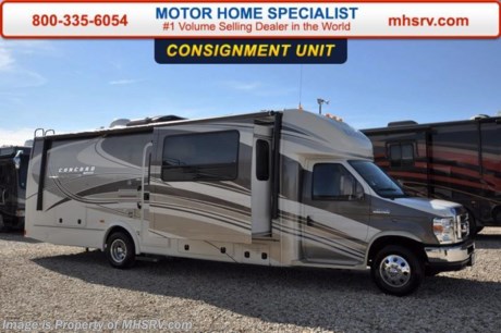 /TX 5-9-16 &lt;a href=&quot;http://www.mhsrv.com/coachmen-rv/&quot;&gt;&lt;img src=&quot;http://www.mhsrv.com/images/sold-coachmen.jpg&quot; width=&quot;383&quot; height=&quot;141&quot; border=&quot;0&quot;/&gt;&lt;/a&gt;
**Consignment** Used Coachmen RV for Sale- 2014 Coachmen Concord 300TS with 3 slides and 7,784 miles. This RV is approximately 31 feet in length with a Ford 6.8L engine, Ford 450 chassis, power mirrors with heat, power windows and locks, 4KW Onan generators with 7 hours, power patio awnings, slide-out room toppers, gas/electric water heaters, aluminum wheels, Ride-Rite Air Assist, exterior shower, tank heater, 5K lb. hitch, automatic leveling system, 3 camera monitoring system, exterior entertainment center, leather sofa with sleeper, booth converts to sleeper, day/night shades, convection microwave, glass door shower, ducted A/C and much more. For additional information and photos please visit Motor Home Specialist at www.MHSRV.com or call 800-335-6054.