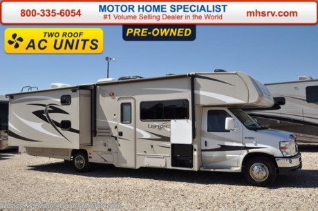 /TX  4/26/16 &lt;a href=&quot;http://www.mhsrv.com/coachmen-rv/&quot;&gt;&lt;img src=&quot;http://www.mhsrv.com/images/sold-coachmen.jpg&quot; width=&quot;383&quot; height=&quot;141&quot; border=&quot;0&quot;/&gt;&lt;/a&gt;
Used Coachmen RV for Sale- 2014 Coachmen Leprechaun 320BH with 2 slides and 11,432 miles. This RV is approximately 33 feet in length with a Ford 6.8L engine, Ford chassis, power windows and locks, 4KW Onan generator with 124 hours, power patio awning, slide-out room toppers, gas/electric water heater, 50 amp service, pass-thru storage, Ride-Rite air assist, LED running lights, exterior shower, roof ladder, 5K lb. hitch, 3 camera monitoring system, exterior entertainment center, leather sofa with sleeper, booth converts to sleeper, night shades, convection microwave, 3 burner range, sink covers, all in 1 bath, glass door shower, cab over loft, 2 ducted A/Cs and much more.  For additional information and photos please visit Motor Home Specialist at www.MHSRV.com or call 800-335-6054.