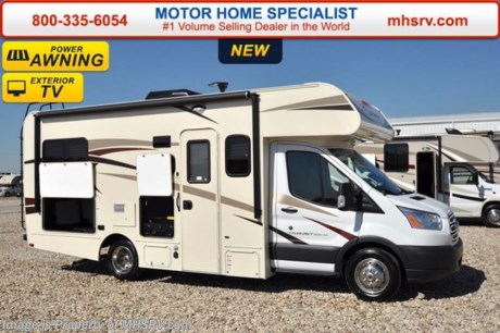 /NM 7-25-16 &lt;a href=&quot;http://www.mhsrv.com/coachmen-rv/&quot;&gt;&lt;img src=&quot;http://www.mhsrv.com/images/sold-coachmen.jpg&quot; width=&quot;383&quot; height=&quot;141&quot; border=&quot;0&quot; /&gt;&lt;/a&gt;      Family Owned &amp; Operated and the #1 Volume Selling Motor Home Dealer in the World as well as the #1 Coachmen Dealer in the World. &lt;object width=&quot;400&quot; height=&quot;300&quot;&gt;&lt;param name=&quot;movie&quot; value=&quot;http://www.youtube.com/v/fBpsq4hH-Ws?version=3&amp;amp;hl=en_US&quot;&gt;&lt;/param&gt;&lt;param name=&quot;allowFullScreen&quot; value=&quot;true&quot;&gt;&lt;/param&gt;&lt;param name=&quot;allowscriptaccess&quot; value=&quot;always&quot;&gt;&lt;/param&gt;&lt;embed src=&quot;http://www.youtube.com/v/fBpsq4hH-Ws?version=3&amp;amp;hl=en_US&quot; type=&quot;application/x-shockwave-flash&quot; width=&quot;400&quot; height=&quot;300&quot; allowscriptaccess=&quot;always&quot; allowfullscreen=&quot;true&quot;&gt;&lt;/embed&gt;&lt;/object&gt;  
MSRP $78,644. New 2017 Coachmen Freelander Model 20CB. This Class C RV is approximately 23 feet 7 inches in length and features an over head loft, Ford Transit Chassis and a Ford V6 3.7L engine. This beautiful class C RV includes Coachmen&#39;s freelander Micro Minnie Value package which features tinted windows, 2 burner range top, stainless steel wheel inserts, monitor on rear view mirror, power awning, LED interior lighting, solar ready, rear ladder, hitch and wire, Onan generator, roller bearing drawer glides and the Travel easy roadside assistance.  Additional options include an exterior privacy windshield cover, heated tanks, child safety net &amp; ladder, 15.0 BTU A/C with heat pump, upgraded mattress, exterior entertainment center and a coach TV/ DVD player. For additional coach information, brochures, window sticker, videos, photos, Freelander reviews, testimonials as well as additional information about Motor Home Specialist and our manufacturers&#39; please visit us at MHSRV .com or call 800-335-6054. At Motor Home Specialist we DO NOT charge any prep or orientation fees like you will find at other dealerships. All sale prices include a 200 point inspection, interior and exterior wash &amp; detail of vehicle, a thorough coach orientation with an MHS technician, an RV Starter&#39;s kit, a night stay in our delivery park featuring landscaped and covered pads with full hook-ups and much more. Free airport shuttle available with purchase for out-of-town buyers. WHY PAY MORE?... WHY SETTLE FOR LESS?  