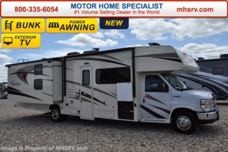 /TX 6/28/16 &lt;a href=&quot;http://www.mhsrv.com/coachmen-rv/&quot;&gt;&lt;img src=&quot;http://www.mhsrv.com/images/sold-coachmen.jpg&quot; width=&quot;383&quot; height=&quot;141&quot; border=&quot;0&quot; /&gt;&lt;/a&gt;  Family Owned &amp; Operated and the #1 Volume Selling Motor Home Dealer in the World as well as the #1 Coachmen Dealer in the World. &lt;object width=&quot;400&quot; height=&quot;300&quot;&gt;&lt;param name=&quot;movie&quot; value=&quot;http://www.youtube.com/v/fBpsq4hH-Ws?version=3&amp;amp;hl=en_US&quot;&gt;&lt;/param&gt;&lt;param name=&quot;allowFullScreen&quot; value=&quot;true&quot;&gt;&lt;/param&gt;&lt;param name=&quot;allowscriptaccess&quot; value=&quot;always&quot;&gt;&lt;/param&gt;&lt;embed src=&quot;http://www.youtube.com/v/fBpsq4hH-Ws?version=3&amp;amp;hl=en_US&quot; type=&quot;application/x-shockwave-flash&quot; width=&quot;400&quot; height=&quot;300&quot; allowscriptaccess=&quot;always&quot; allowfullscreen=&quot;true&quot;&gt;&lt;/embed&gt;&lt;/object&gt;  
MSRP $97,964. New 2017 Coachmen Freelander Model 31BHF. This Class C RV measures approximately 32 feet 11 inches in length with 2 slides, flip down bunk bed, Ford chassis, Ford V-10 engine and a cab over loft. This beautiful class C RV includes Coachmen&#39;s Lead Dog Package featuring tinted windows, 3 burner range with oven, stainless steel wheel inserts, back-up camera, power awning, LED exterior &amp; interior lighting, solar ready, rear ladder, slide-out awnings (when applicable), hitch &amp; wire, glass door shower, Onan generator, roller bearing drawer glides, Azdel Composite sidewall, Thermo-foil counter-tops and Travel easy roadside assistance.  Additional options include air assist suspension, upgraded A/C with heat pump, child safety net, cockpit table, exterior entertainment center, heated tanks, swivel driver seat, spare tire, exterior windshield cover and the Entertainment Package which features a coach TV and a bunk area TV/DVD player.  For additional coach information, brochures, window sticker, videos, photos, Freelander reviews, testimonials as well as additional information about Motor Home Specialist and our manufacturers&#39; please visit us at MHSRV .com or call 800-335-6054. At Motor Home Specialist we DO NOT charge any prep or orientation fees like you will find at other dealerships. All sale prices include a 200 point inspection, interior and exterior wash &amp; detail of vehicle, a thorough coach orientation with an MHS technician, an RV Starter&#39;s kit, a night stay in our delivery park featuring landscaped and covered pads with full hook-ups and much more. Free airport shuttle available with purchase for out-of-town buyers. WHY PAY MORE?... WHY SETTLE FOR LESS?  