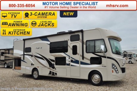 /TX 9/26/16 &lt;a href=&quot;http://www.mhsrv.com/thor-motor-coach/&quot;&gt;&lt;img src=&quot;http://www.mhsrv.com/images/sold-thor.jpg&quot; width=&quot;383&quot; height=&quot;141&quot; border=&quot;0&quot;/&gt;&lt;/a&gt; Receive a $1,000 Gift Card with purchase from Motor Home Specialist Offer Ends September 15th, 2016.   Family Owned &amp; Operated and the #1 Volume Selling Motor Home Dealer in the World as well as the #1 Thor Motor Coach Dealer in the World. &lt;object width=&quot;400&quot; height=&quot;300&quot;&gt;&lt;param name=&quot;movie&quot; value=&quot;http://www.youtube.com/v/fBpsq4hH-Ws?version=3&amp;amp;hl=en_US&quot;&gt;&lt;/param&gt;&lt;param name=&quot;allowFullScreen&quot; value=&quot;true&quot;&gt;&lt;/param&gt;&lt;param name=&quot;allowscriptaccess&quot; value=&quot;always&quot;&gt;&lt;/param&gt;&lt;embed src=&quot;http://www.youtube.com/v/fBpsq4hH-Ws?version=3&amp;amp;hl=en_US&quot; type=&quot;application/x-shockwave-flash&quot; width=&quot;400&quot; height=&quot;300&quot; allowscriptaccess=&quot;always&quot; allowfullscreen=&quot;true&quot;&gt;&lt;/embed&gt;&lt;/object&gt; MSRP $119,850. New 2017 Thor Motor Coach A.C.E. Model 29.4. The A.C.E. is the class A &amp; C Evolution. It Combines many of the most popular features of a class A motor home and a class C motor home to make something truly unique to the RV industry. This unit measures approximately 30 feet 6 inches in length featuring a 2 driver&#39;s side slides, king bed, an exterior kitchen, beautiful HD-Max exterior, bedroom TV, attic fans, upgraded A/C, exterior TV, black tank flush and a second auxiliary battery. The A.C.E. also features a Ford Triton V-10 engine, frameless windows, drop down overhead loft, power side mirrors with integrated side view cameras, hydraulic leveling jacks, a mud-room, roof ladder, Onan generator, electric patio awning with integrated LED lights, AM/FM/CD, stainless steel wheel liners, hitch, systems control center, valve stem extenders, refrigerator, microwave, water heater, one-piece windshield with &quot;20/20 vision&quot; front cap that helps eliminate heat and sunlight from getting into the drivers vision, floor level cockpit window for better visibility while turning, a &quot;below floor&quot; furnace and water heater helping keep the noise to an absolute minimum and the exhaust away from the kids and pets, cockpit mirrors, slide-out workstation in the dash and much more.  For additional coach information, brochures, window sticker, videos, photos, A.C.E. reviews &amp; testimonials as well as additional information about Motor Home Specialist and our manufacturers please visit us at MHSRV .com or call 800-335-6054. At Motor Home Specialist we DO NOT charge any prep or orientation fees like you will find at other dealerships. All sale prices include a 200 point inspection, interior &amp; exterior wash &amp; detail of vehicle, a thorough coach orientation with an MHS technician, an RV Starter&#39;s kit, a nights stay in our delivery park featuring landscaped and covered pads with full hook-ups and much more. WHY PAY MORE?... WHY SETTLE FOR LESS?