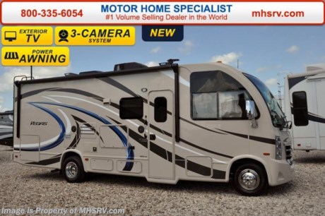 /TX 8-15-16 &lt;a href=&quot;http://www.mhsrv.com/thor-motor-coach/&quot;&gt;&lt;img src=&quot;http://www.mhsrv.com/images/sold-thor.jpg&quot; width=&quot;383&quot; height=&quot;141&quot; border=&quot;0&quot; /&gt;&lt;/a&gt;      Family Owned &amp; Operated and the #1 Volume Selling Motor Home Dealer in the World as well as the #1 Thor Motor Coach Dealer in the World.  Thor Motor Coach has done it again with the world&#39;s first RUV! (Recreational Utility Vehicle) Check out the all new 2017 Thor Motor Coach Vegas RUV Model 25.4 with Slide-Out Room! MSRP $104,837. The Vegas combines Style, Function, Affordability &amp; Innovation like no other RV available in the industry today! It is powered by a Ford Triton V-10 engine and built on the Ford E-450 Super Duty chassis providing a lower center of gravity and ease of drivability normally found only in a class C RV, but now available in this mini class A motorhome measuring approximately 27 feet in length. Taking superior drivability even one step further, the Vegas will also feature something normally only found in a high-end luxury diesel pusher motor coach... an Independent Front Suspension system! With a style all its own the Vegas will provide superior handling and fuel economy and appeal to couples &amp; family RVers as well. You will also find a full size power drop down loft above the cockpit, booth dinette, slide, flip-up countertop, spacious living room and even pass-through exterior storage. Optional equipment includes the HD-Max colored sidewalls and graphics, 12V attic fan, 3 burner range with oven, upgraded 15.0 BTU A/C and heated holding tanks with heat pads. You will also be pleased to find a host of feature appointments that include tinted and frameless windows, exterior TV, bedroom TV, second auxiliary battery, a power patio awning with LED lights, convection microwave (N/A with oven option), 3 burner cooktop, living room TV, LED ceiling lights, Onan 4000 generator, water heater, power and heated mirrors with integrated side-view cameras, back-up camera, 8,000 lb. trailer hitch, cabinet doors with designer door fronts and a spacious cockpit design with unparalleled visibility.  For additional coach information, brochures, window sticker, videos, photos, Vegas reviews, testimonials as well as additional information about Motor Home Specialist and our manufacturers&#39; please visit us at MHSRV .com or call 800-335-6054. At Motor Home Specialist we DO NOT charge any prep or orientation fees like you will find at other dealerships. All sale prices include a 200 point inspection, interior and exterior wash &amp; detail of vehicle, a thorough coach orientation with an MHS technician, an RV Starter&#39;s kit, a night stay in our delivery park featuring landscaped and covered pads with full hook-ups and much more. Free airport shuttle available with purchase for out-of-town buyers. WHY PAY MORE?... WHY SETTLE FOR LESS? 