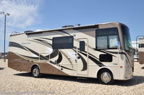 /TX 10-10- 16 &lt;a href=&quot;http://www.mhsrv.com/thor-motor-coach/&quot;&gt;&lt;img src=&quot;http://www.mhsrv.com/images/sold-thor.jpg&quot; width=&quot;383&quot; height=&quot;141&quot; border=&quot;0&quot;/&gt;&lt;/a&gt;     Visit MHSRV.com or Call 800-335-6054 for Upfront &amp; Every Day Low Sale Price! Family Owned &amp; Operated and the #1 Volume Selling Motor Home Dealer in the World as well as the #1 Thor Motor Coach Dealer in the World.  &lt;object width=&quot;400&quot; height=&quot;300&quot;&gt;&lt;param name=&quot;movie&quot; value=&quot;//www.youtube.com/v/VZXdH99Xe00?hl=en_US&amp;amp;version=3&quot;&gt;&lt;/param&gt;&lt;param name=&quot;allowFullScreen&quot; value=&quot;true&quot;&gt;&lt;/param&gt;&lt;param name=&quot;allowscriptaccess&quot; value=&quot;always&quot;&gt;&lt;/param&gt;&lt;embed src=&quot;//www.youtube.com/v/VZXdH99Xe00?hl=en_US&amp;amp;version=3&quot; type=&quot;application/x-shockwave-flash&quot; width=&quot;400&quot; height=&quot;300&quot; allowscriptaccess=&quot;always&quot; allowfullscreen=&quot;true&quot;&gt;&lt;/embed&gt;&lt;/object&gt; 
MSRP $132,114. New 2017 Thor Motor Coach Windsport: 29M Model. The 2017 Windsport measures approximately 31 feet in length with heated and enclosed underbelly, power front shade, exterior TV, bedroom TV, second auxiliary battery, overhead loft, LED ceiling lighting, drivers side full wall slide, king size bed and a power Hide-Away overhead loft. Optional equipment includes the beautiful HD-Max with partial accent paint, power drivers seat, 12V attic fan, rear A/C, 5.5KW Onan generator and a 50 amp power cord. The all new Thor Motor Coach Windsport RV also features a Ford chassis with Triton V-10 Ford engine, automatic hydraulic leveling jacks, large flat panel TV, tinted one piece windshield, frameless windows, power patio awning with LED lighting, night shades, kitchen backsplash, refrigerator, microwave and much more. For additional coach information, brochures, window sticker, videos, photos, Windsport reviews, testimonials as well as additional information about Motor Home Specialist and our manufacturers&#39; please visit us at MHSRV .com or call 800-335-6054. At Motor Home Specialist we DO NOT charge any prep or orientation fees like you will find at other dealerships. All sale prices include a 200 point inspection, interior and exterior wash &amp; detail of vehicle, a thorough coach orientation with an MHS technician, an RV Starter&#39;s kit, a night stay in our delivery park featuring landscaped and covered pads with full hook-ups and much more. Free airport shuttle available with purchase for out-of-town buyers. WHY PAY MORE?... WHY SETTLE FOR LESS? 