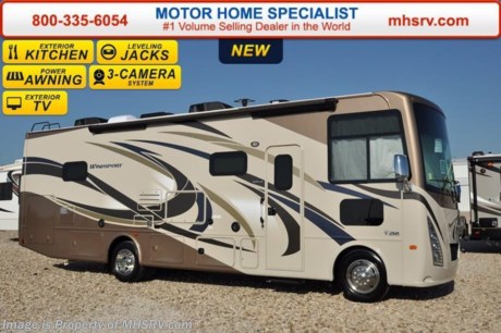 /TX 2/1/17 &lt;a href=&quot;http://www.mhsrv.com/thor-motor-coach/&quot;&gt;&lt;img src=&quot;http://www.mhsrv.com/images/sold-thor.jpg&quot; width=&quot;383&quot; height=&quot;141&quot; border=&quot;0&quot;/&gt;&lt;/a&gt; Visit MHSRV.com or Call 800-335-6054 for Upfront &amp; Every Day Low Sale Price! Family Owned &amp; Operated and the #1 Volume Selling Motor Home Dealer in the World as well as the #1 Thor Motor Coach Dealer in the World.  &lt;object width=&quot;400&quot; height=&quot;300&quot;&gt;&lt;param name=&quot;movie&quot; value=&quot;//www.youtube.com/v/VZXdH99Xe00?hl=en_US&amp;amp;version=3&quot;&gt;&lt;/param&gt;&lt;param name=&quot;allowFullScreen&quot; value=&quot;true&quot;&gt;&lt;/param&gt;&lt;param name=&quot;allowscriptaccess&quot; value=&quot;always&quot;&gt;&lt;/param&gt;&lt;embed src=&quot;//www.youtube.com/v/VZXdH99Xe00?hl=en_US&amp;amp;version=3&quot; type=&quot;application/x-shockwave-flash&quot; width=&quot;400&quot; height=&quot;300&quot; allowscriptaccess=&quot;always&quot; allowfullscreen=&quot;true&quot;&gt;&lt;/embed&gt;&lt;/object&gt; 
MSRP $132,264. New 2017 Thor Motor Coach Windsport: 31S Model. The 2017 Windsport measures approximately 31 feet 9 inches in length and features a heated and enclosed underbelly, black tank flush, LED ceiling lighting, 2 slides, exterior TV, power front shade, bedroom TV, second auxiliary battery, sofa with sleeper and a power Hide-Away overhead loft. Optional equipment includes the beautiful partial paint HD-Max high gloss exterior, 12V attic fan, power drivers seat, rear A/C, 5.5KW generator and a 50 amp power cord. The all new Thor Motor Coach Windsport RV also features a Ford chassis with Triton V-10 Ford engine, automatic hydraulic leveling jacks, large TV, tinted one piece windshield, frameless windows, power patio awning with LED lighting, night shades, kitchen backsplash, refrigerator, microwave and much more. For additional coach information, brochures, window sticker, videos, photos, Windsport reviews, testimonials as well as additional information about Motor Home Specialist and our manufacturers&#39; please visit us at MHSRV .com or call 800-335-6054. At Motor Home Specialist we DO NOT charge any prep or orientation fees like you will find at other dealerships. All sale prices include a 200 point inspection, interior and exterior wash &amp; detail of vehicle, a thorough coach orientation with an MHS technician, an RV Starter&#39;s kit, a night stay in our delivery park featuring landscaped and covered pads with full hook-ups and much more. Free airport shuttle available with purchase for out-of-town buyers. WHY PAY MORE?... WHY SETTLE FOR LESS? 
