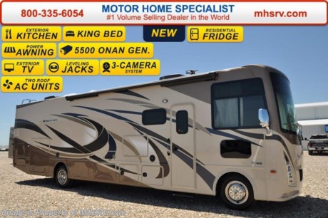 5-15-17 &lt;a href=&quot;http://www.mhsrv.com/thor-motor-coach/&quot;&gt;&lt;img src=&quot;http://www.mhsrv.com/images/sold-thor.jpg&quot; width=&quot;383&quot; height=&quot;141&quot; border=&quot;0&quot;/&gt;&lt;/a&gt; Visit MHSRV.com or Call 800-335-6054 for Upfront &amp; Every Day Low Sale Price! Family Owned &amp; Operated and the #1 Volume Selling Motor Home Dealer in the World as well as the #1 Thor Motor Coach Dealer in the World.  &lt;object width=&quot;400&quot; height=&quot;300&quot;&gt;&lt;param name=&quot;movie&quot; value=&quot;//www.youtube.com/v/VZXdH99Xe00?hl=en_US&amp;amp;version=3&quot;&gt;&lt;/param&gt;&lt;param name=&quot;allowFullScreen&quot; value=&quot;true&quot;&gt;&lt;/param&gt;&lt;param name=&quot;allowscriptaccess&quot; value=&quot;always&quot;&gt;&lt;/param&gt;&lt;embed src=&quot;//www.youtube.com/v/VZXdH99Xe00?hl=en_US&amp;amp;version=3&quot; type=&quot;application/x-shockwave-flash&quot; width=&quot;400&quot; height=&quot;300&quot; allowscriptaccess=&quot;always&quot; allowfullscreen=&quot;true&quot;&gt;&lt;/embed&gt;&lt;/object&gt; 
MSRP $141,676. New 2017 Thor Motor Coach Windsport: 34F Model is approximately 35 feet 10 inches in length with a full wall slide, exterior TV, second auxiliary battery, bedroom TV, heated and enclosed underbelly, black tank flush, LED ceiling lighting, sofa with sleeper, king size bed and a power Hide-Away overhead loft. Optional equipment includes the beautiful partial paint exterior, power driver&#39;s seat and a 12V attic fan. The all new Thor Motor Coach Windsport RV also features a Ford chassis with Triton V-10 Ford engine, automatic hydraulic leveling jacks, large TV, tinted one piece windshield, frameless windows, power patio awning with LED lighting, night shades, kitchen backsplash, refrigerator, microwave and much more. For additional coach information, brochures, window sticker, videos, photos, Windsport reviews, testimonials as well as additional information about Motor Home Specialist and our manufacturers&#39; please visit us at MHSRV .com or call 800-335-6054. At Motor Home Specialist we DO NOT charge any prep or orientation fees like you will find at other dealerships. All sale prices include a 200 point inspection, interior and exterior wash &amp; detail of vehicle, a thorough coach orientation with an MHS technician, an RV Starter&#39;s kit, a night stay in our delivery park featuring landscaped and covered pads with full hook-ups and much more. Free airport shuttle available with purchase for out-of-town buyers. WHY PAY MORE?... WHY SETTLE FOR LESS? 
