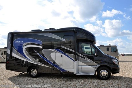 /AR 12/30/16 &lt;a href=&quot;http://www.mhsrv.com/thor-motor-coach/&quot;&gt;&lt;img src=&quot;http://www.mhsrv.com/images/sold-thor.jpg&quot; width=&quot;383&quot; height=&quot;141&quot; border=&quot;0&quot;/&gt;&lt;/a&gt;   Visit MHSRV.com or Call 800-335-6054 for Upfront &amp; Every Day Low Sale Price! Family Owned &amp; Operated and the #1 Volume Selling Motor Home Dealer in the World as well as the #1 Thor Motor Coach Dealer in the World. MSRP $135,813. New 2017 Thor Motor Coach Four Winds Siesta Sprinter Diesel. Model 24SS. This RV measures approximately 24 ft. 10in. in length &amp; features 2 slide-out rooms, electric stabilizing system, solid surface kitchen countertop with undermounted sink, bedroom TV, exterior entertainment center and cabover loft. Optional equipment includes the beautiful full body paint exterior, diesel generator, 12V attic fan, A/C with heat pump, heated holding tanks, second auxiliary battery and side cameras. The all new 2017 Four Winds Siesta Sprinter also features a turbo diesel engine, AM/FM/CD, power windows &amp; locks, keyless entry, back up camera, 3-point seat belts, driver &amp; passenger airbags, heated remote side mirrors, fiberglass running boards, spare tire, hitch, back-up monitor, roof ladder, outside shower, slide-out awning, electric step &amp; much more. For additional coach information, brochures, window sticker, videos, photos, Siesta reviews, testimonials as well as additional information about Motor Home Specialist and our manufacturers&#39; please visit us at MHSRV .com or call 800-335-6054. At Motor Home Specialist we DO NOT charge any prep or orientation fees like you will find at other dealerships. All sale prices include a 200 point inspection, interior and exterior wash &amp; detail of vehicle, a thorough coach orientation with an MHS technician, an RV Starter&#39;s kit, a night stay in our delivery park featuring landscaped and covered pads with full hook-ups and much more. Free airport shuttle available with purchase for out-of-town buyers. WHY PAY MORE?... WHY SETTLE FOR LESS? 