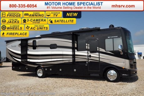 /TX 3/6/17 &lt;a href=&quot;http://www.mhsrv.com/fleetwood-rvs/&quot;&gt;&lt;img src=&quot;http://www.mhsrv.com/images/sold-fleetwood.jpg&quot; width=&quot;383&quot; height=&quot;141&quot; border=&quot;0&quot;/&gt;&lt;/a&gt;  Family owned &amp; operated with upfront pricing everyday! MSRP $185,639. New 2017 Fleetwood Bounder RV for sale at Motor Home Specialist, the #1 Volume Selling Motor Home Dealership in the World. The 34T measures approximately 35ft. 5in. in length and is highlighted by 3 slide-out rooms and a large forward facing LED TV. New standard features for the 2017 Bounder include a residential refrigerator, clear front mask, exterior entertainment center, electric fireplace, gravity fill, auto generator start, driver &amp; passenger center table, roller shades, solid surface counter top in the bathroom, enhanced window treatments, enclosed interior control center, stainless steel convection microwave and enhanced composite tile floor throughout. This beautiful RV includes the LX Package which features a 7KW generator, undercarriage lighting, 50 amp power cord reel, chrome exterior mirrors, chrome luggage door handles and a heat pump. Additional options includes a 3 burner range with drop-in oven, Hide-A-Loft with TV, rear ladder and a Winegard DSS System. Just a few of the additional highlights found in the Fleetwood Bounder include a powerful Ford V-10 6.8L engine, Tuff-Coat solid fiberglass siding, enhanced furniture styling, deluxe awning, automatic leveling jacks, electric entry step, remote mirrors w/camera, dual roof A/C and much more. For additional coach information, brochure, window sticker, videos, photos, Fleetwood RV reviews, testimonials, additional information about Motor Home Specialist and *what makes us #1 as well as more about the REV Group please visit us at MHSRV .com or call 800-335-6054. At Motor Home Specialist we DO NOT charge any prep or orientation fees like you will find at other dealerships. All sale prices include a 200 point inspection, interior and exterior wash &amp; detail of vehicle, a thorough coach orientation with an MHS technician, an RV Starter&#39;s kit, a night stay in our delivery park featuring landscaped and covered pads with full hook-ups and much more. Free airport shuttle available with purchase for out-of-town buyers. WHY PAY MORE?... WHY SETTLE FOR LESS? 