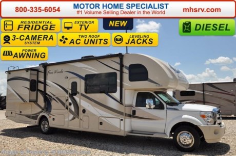 /KS 10-25-16 &lt;a href=&quot;http://www.mhsrv.com/thor-motor-coach/&quot;&gt;&lt;img src=&quot;http://www.mhsrv.com/images/sold-thor.jpg&quot; width=&quot;383&quot; height=&quot;141&quot; border=&quot;0&quot;/&gt;&lt;/a&gt;    Visit MHSRV.com or Call 800-335-6054 for Upfront &amp; Every Day Low Sale Price! Family Owned &amp; Operated and the #1 Volume Selling Motor Home Dealer in the World as well as the #1 Thor Motor Coach Dealer in the World. MSRP $171,338. New 2017 Thor Motor Coach 35SD Super C model motor home with 2 slides including a full wall. This unit is approximately 36 feet 2 inches in length and is powered by a powerful 300 HP Powerstroke 6.7L diesel engine with 660 lb. ft. of torque. It rides on a Ford F-550 XLT chassis with a 6-speed automatic transmission and boast a 10,000 lb. hitch, extreme duty 4 wheel ABS disc brakes and an electronic brake controller integrated into the dash. Options include the beautiful HD-Max exterior, (2) power attic fans and dual child safety tethers. The 2017 Four Winds Super C also features an exterior entertainment center, generator, dual roof air conditioners, power patio awning, one-touch automatic leveling system, residential refrigerator, microwave, solid surface countertop, touch screen AM/FM/CD/MP3 player, back-up monitor with side view cameras, remote heated exterior mirrors, power windows and locks, fiberglass running boards, soft touch ceilings, heavy duty ball bearing drawer guides, bedroom TV, inverter and heated holding tanks. For additional coach information, brochures, window sticker, videos, photos, Four Winds reviews, testimonials as well as additional information about Motor Home Specialist and our manufacturers&#39; please visit us at MHSRV .com or call 800-335-6054. At Motor Home Specialist we DO NOT charge any prep or orientation fees like you will find at other dealerships. All sale prices include a 200 point inspection, interior and exterior wash &amp; detail of vehicle, a thorough coach orientation with an MHS technician, an RV Starter&#39;s kit, a night stay in our delivery park featuring landscaped and covered pads with full hook-ups and much more. Free airport shuttle available with purchase for out-of-town buyers. WHY PAY MORE?... WHY SETTLE FOR LESS?  &lt;object width=&quot;400&quot; height=&quot;300&quot;&gt;&lt;param name=&quot;movie&quot; value=&quot;//www.youtube.com/v/VZXdH99Xe00?hl=en_US&amp;amp;version=3&quot;&gt;&lt;/param&gt;&lt;param name=&quot;allowFullScreen&quot; value=&quot;true&quot;&gt;&lt;/param&gt;&lt;param name=&quot;allowscriptaccess&quot; value=&quot;always&quot;&gt;&lt;/param&gt;&lt;embed src=&quot;//www.youtube.com/v/VZXdH99Xe00?hl=en_US&amp;amp;version=3&quot; type=&quot;application/x-shockwave-flash&quot; width=&quot;400&quot; height=&quot;300&quot; allowscriptaccess=&quot;always&quot; allowfullscreen=&quot;true&quot;&gt;&lt;/embed&gt;&lt;/object&gt; 