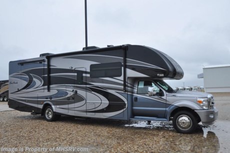 /TX 3/6/17 &lt;a href=&quot;http://www.mhsrv.com/thor-motor-coach/&quot;&gt;&lt;img src=&quot;http://www.mhsrv.com/images/sold-thor.jpg&quot; width=&quot;383&quot; height=&quot;141&quot; border=&quot;0&quot;/&gt;&lt;/a&gt; Visit MHSRV.com or Call 800-335-6054 for Upfront &amp; Every Day Low Sale Price! Family Owned &amp; Operated and the #1 Volume Selling Motor Home Dealer in the World as well as the #1 Thor Motor Coach Dealer in the World. MSRP $186,767. New 2017 Thor Motor Coach 35SF Bath &amp; 1/2 model Super C motor home with 2 slides. This unit is approximately 36 feet 2 inches in length and is powered by a powerful 300 HP Powerstroke 6.7L diesel engine with 660 lb. ft. of torque. It rides on a Ford F-550 XLT chassis with a 6-speed automatic transmission and boast a 10,000 lb. hitch, extreme duty 4 wheel ABS disc brakes and an electronic brake controller integrated into the dash. Options include the beautiful full body paint exterior, cabover entertainment center, (2) power attic fans and dual child safety tethers. The 2017 Four Winds Super C also features an exterior entertainment center, diesel generator, dual roof air conditioners, power patio awning, one-touch automatic leveling system, residential refrigerator, over-the-range microwave, solid surface counter-top, touch screen AM/FM/CD/MP3 player, back-up monitor with side view cameras, remote heated exterior mirrors, power windows and locks, fiberglass running boards, soft touch ceilings, heavy duty ball bearing drawer guides, bedroom TV, large TV in the living area, inverter and heated holding tanks. For additional coach information, brochures, window sticker, videos, photos, Four Winds reviews, testimonials as well as additional information about Motor Home Specialist and our manufacturers&#39; please visit us at MHSRV .com or call 800-335-6054. At Motor Home Specialist we DO NOT charge any prep or orientation fees like you will find at other dealerships. All sale prices include a 200 point inspection, interior and exterior wash &amp; detail of vehicle, a thorough coach orientation with an MHS technician, an RV Starter&#39;s kit, a night stay in our delivery park featuring landscaped and covered pads with full hook-ups and much more. Free airport shuttle available with purchase for out-of-town buyers. WHY PAY MORE?... WHY SETTLE FOR LESS?  &lt;object width=&quot;400&quot; height=&quot;300&quot;&gt;&lt;param name=&quot;movie&quot; value=&quot;//www.youtube.com/v/VZXdH99Xe00?hl=en_US&amp;amp;version=3&quot;&gt;&lt;/param&gt;&lt;param name=&quot;allowFullScreen&quot; value=&quot;true&quot;&gt;&lt;/param&gt;&lt;param name=&quot;allowscriptaccess&quot; value=&quot;always&quot;&gt;&lt;/param&gt;&lt;embed src=&quot;//www.youtube.com/v/VZXdH99Xe00?hl=en_US&amp;amp;version=3&quot; type=&quot;application/x-shockwave-flash&quot; width=&quot;400&quot; height=&quot;300&quot; allowscriptaccess=&quot;always&quot; allowfullscreen=&quot;true&quot;&gt;&lt;/embed&gt;&lt;/object&gt; 