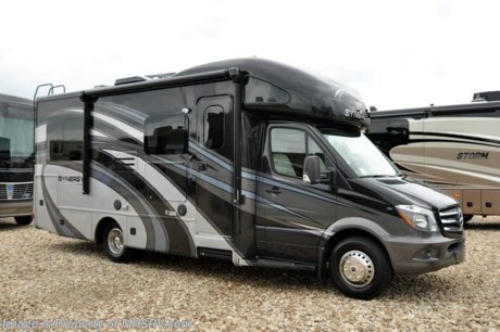 /TX 11-23-16  Family Owned &amp; Operated and the #1 Volume Selling Motor Home Dealer in the World as well as the #1 Thor Motor Coach Dealer in the World. MSRP $135,895. New 2017 Thor Motor Coach Synergy Sprinter Diesel. Model TT24. This RV measures approximately 24 ft. 9 in. in length &amp; features a slide-out room, 2 beds that convert to a king size, sofa with sleeper and a cab-over loft. Optional equipment includes the beautiful high gloss Monterey Maple hardwood, amazing full body paint exterior, 12V attic fan, A/C with heat pump, diesel generator, second auxiliary battery, electric stabilizing system and side cameras. The all new 2017 Synergy Sprinter features a bedroom TV, exterior TV, hitch, side-hinged slab compartment doors, power patio awning with LED lighting, exterior shower, back up monitor, deluxe heated remote exterior mirrors, keyless entry system, spare tire, roller shades, full extension metal ball-bearing drawer guides, convection microwave, solid surface kitchen countertop, water heater &amp; much more. For additional coach information, brochures, window sticker, videos, photos, reviews, testimonials as well as additional information about Motor Home Specialist and our manufacturers&#39; please visit us at MHSRV .com or call 800-335-6054. At Motor Home Specialist we DO NOT charge any prep or orientation fees like you will find at other dealerships. All sale prices include a 200 point inspection, interior and exterior wash &amp; detail of vehicle, a thorough coach orientation with an MHS technician, an RV Starter&#39;s kit, a night stay in our delivery park featuring landscaped and covered pads with full hook-ups and much more. Free airport shuttle available with purchase for out-of-town buyers. WHY PAY MORE?... WHY SETTLE FOR LESS? 
