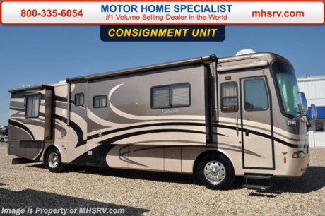 /picked up 7/1/16    **Consignment** Used Holiday Rambler RV for Sale- 2007 Holiday Rambler Endeavour 40PDQ with 4 slides and 35,908 miles. This RV is approximately 40 feet 6 inches in length with a Cummins 400Hp engine, Roadmaster raised rail chassis, power mirrors with heat power pedals, 8KW Onan generator with 689 hours, power patio and door awnings, slide-out room toppers, gas/electric water heater, 50 amp power cord reel, pass-thru storage with side swing baggage doors, full length slide-out cargo tray, bay heater, Sani-Con drainage system, fiberglass roof with ladder, 10K lb. hitch, automatic leveling system, 3 camera monitoring system, inverter, dual pane windows, day/night shades, convection microwave, solid surface counter, glass door shower with seat, 2 ducted A/Cs and much more. For additional information and photos please visit Motor Home Specialist at www.MHSRV.com or call 800-335-6054.