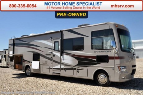 /SOLD 3/31/16
Motor Home Specialist is family owned &amp; operated and the #1 Volume Selling Motor Home Dealer in the World! Our facility spreads out over 160 acres with approximately $100 Million dollars worth of RVs to choose from. Our entire facility is 100% paid for including all property. This enables us to price far more aggressively than other dealers who have to pay rent and &quot;pack&quot; their sale prices. This also provides our customers the comfort in knowing that we will be here in the future should they ever need priority service or wish to trade-in for another model. We offer the largest and most diverse selection of motor homes found anywhere with prices ranging from approximately $10,000 to over $2 Million dollars. Our sales account for approximately 40% of all the new motor homes sold in the state of Texas. We offer approximately 70 different new models from 12 of the most well known RV manufacturers&#39; in the industry. Thank you for visiting Motor Home Specialist online. We all look forward to hearing from you soon 800-335-6054.