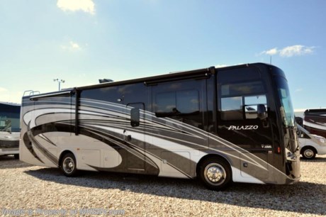 /WA 11/15/16  &lt;a href=&quot;http://www.mhsrv.com/thor-motor-coach/&quot;&gt;&lt;img src=&quot;http://www.mhsrv.com/images/sold-thor.jpg&quot; width=&quot;383&quot; height=&quot;141&quot; border=&quot;0&quot;/&gt;&lt;/a&gt;   Visit MHSRV.com or Call 800-335-6054 for Upfront &amp; Every Day Low Sale Price! Family Owned &amp; Operated and the #1 Volume Selling Motor Home Dealer in the World as well as the #1 Thor Motor Coach Dealer in the World.  &lt;object width=&quot;400&quot; height=&quot;300&quot;&gt;&lt;param name=&quot;movie&quot; value=&quot;http://www.youtube.com/v/fBpsq4hH-Ws?version=3&amp;amp;hl=en_US&quot;&gt;&lt;/param&gt;&lt;param name=&quot;allowFullScreen&quot; value=&quot;true&quot;&gt;&lt;/param&gt;&lt;param name=&quot;allowscriptaccess&quot; value=&quot;always&quot;&gt;&lt;/param&gt;&lt;embed src=&quot;http://www.youtube.com/v/fBpsq4hH-Ws?version=3&amp;amp;hl=en_US&quot; type=&quot;application/x-shockwave-flash&quot; width=&quot;400&quot; height=&quot;300&quot; allowscriptaccess=&quot;always&quot; allowfullscreen=&quot;true&quot;&gt;&lt;/embed&gt;&lt;/object&gt;   MSRP $223,146. The New 2017 Thor Motor Coach Palazzo Diesel Pusher. Model 35.1. This Diesel Pusher RV is approximately 35 feet 9 inches in length and features (3) slide-out rooms including a driver&#39;s side full wall slide, sofa with sleeper, exterior LED TV, invisible front paint protection &amp; front electric drop-down overhead loft. The 2017 Palazzo also features a 340 HP Cummins diesel engine with 700 lbs. of torque, Freightliner XC chassis, 6000 Onan diesel generator with AGS, solid surface counters, power driver&#39;s seat, inverter, residential refrigerator, solid surface countertops, (2) ducted roof A/C units, 3-camera monitoring system, one piece windshield, fiberglass storage compartments, fully automatic hydraulic leveling system, automatic entry step, electric patio awning with integrated LED lighting and much more.  For additional coach information, brochures, window sticker, videos, photos, Palazzo reviews, testimonials as well as additional information about Motor Home Specialist and our manufacturers&#39; please visit us at MHSRV .com or call 800-335-6054. At Motor Home Specialist we DO NOT charge any prep or orientation fees like you will find at other dealerships. All sale prices include a 200 point inspection, interior and exterior wash &amp; detail of vehicle, a thorough coach orientation with an MHS technician, an RV Starter&#39;s kit, a night stay in our delivery park featuring landscaped and covered pads with full hook-ups and much more. Free airport shuttle available with purchase for out-of-town buyers. WHY PAY MORE?... WHY SETTLE FOR LESS?  