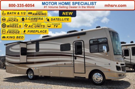 /TX 11/15/16 &lt;a href=&quot;http://www.mhsrv.com/fleetwood-rvs/&quot;&gt;&lt;img src=&quot;http://www.mhsrv.com/images/sold-fleetwood.jpg&quot; width=&quot;383&quot; height=&quot;141&quot; border=&quot;0&quot;/&gt;&lt;/a&gt;   Family owned &amp; operated with upfront pricing everyday! MSRP $185,600. New 2017 Fleetwood Bounder RV for sale at Motor Home Specialist, the #1 Volume Selling Motor Home Dealership in the World. The 35K measures approximately 36ft. 3in. in length and is highlighted by 2 slide-out rooms, bath &amp; 1/2 and a large LED TV. New standard features for the 2017 Bounder include a residential refrigerator, clear front mask, exterior entertainment center, electric fireplace, gravity fill, auto generator start, driver &amp; passenger center table, roller shades, solid surface counter top in the bathroom, enhanced window treatments, enclosed interior control center, stainless steel convection microwave and enhanced composite tile floor throughout. This beautiful RV includes the LX Package which features a king size memory foam mattress, 7KW generator, undercarriage lighting, 50 amp power cord reel, chrome exterior mirrors, chrome luggage door handles and a heat pump. Additional options includes a 3 burner range with drop-in oven, Hide-A-Loft with TV, rear ladder and a Winegard DSS System. Just a few of the additional highlights found in the Fleetwood Bounder include a powerful Ford V-10 6.8L engine, Tuff-Coat solid fiberglass siding, enhanced furniture styling, deluxe awning, automatic leveling jacks, electric entry step, remote mirrors w/camera, dual roof A/C and much more. For additional coach information, brochure, window sticker, videos, photos, Fleetwood RV reviews, testimonials, additional information about Motor Home Specialist and *what makes us #1 as well as more about the REV Group please visit us at MHSRV .com or call 800-335-6054. At Motor Home Specialist we DO NOT charge any prep or orientation fees like you will find at other dealerships. All sale prices include a 200 point inspection, interior and exterior wash &amp; detail of vehicle, a thorough coach orientation with an MHS technician, an RV Starter&#39;s kit, a night stay in our delivery park featuring landscaped and covered pads with full hook-ups and much more. Free airport shuttle available with purchase for out-of-town buyers. WHY PAY MORE?... WHY SETTLE FOR LESS? 