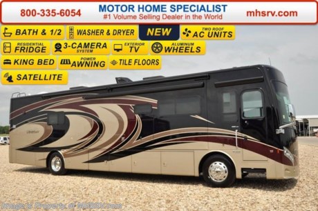 4-24-17 &lt;a href=&quot;http://www.mhsrv.com/thor-motor-coach/&quot;&gt;&lt;img src=&quot;http://www.mhsrv.com/images/sold-thor.jpg&quot; width=&quot;383&quot; height=&quot;141&quot; border=&quot;0&quot;/&gt;&lt;/a&gt; Buy This Unit Now During the World&#39;s RV Show. Online Show Price Available at MHSRV .com Now through April 22nd, 2017 or Call 800-335-6054. Visit MHSRV.com or Call 800-335-6054 for Upfront &amp; Every Day Low Sale Price! #1 Volume Selling Motor Home Dealer &amp; Thor Motor Coach Dealer in the World.  MSRP $330,589. New 2017 Thor Motor Coach Venetian with 3 slides including a full wall slide: Model A40 (Bath &amp; 1/2) - This luxury diesel motor home measures approximately 40 feet 11 inches in length with push button start, stainless steel residential refrigerator with in-door ice &amp; water dispenser, stainless steel over-the-range convection microwave oven, exterior entertainment center, solid surface countertops, cooktop cover and (2) 15,000 BTU Low-Profile central cooling system with heat pumps. Options include the beautiful full body paint exterior, Dream Dinette and a power loft in the cockpit overhead. Additional standard features for the 2017 Venetian include an Onan generator, auto generator start, stack washer/dryer, aluminum wheels, automatic leveling and MUCH more. For additional coach information, brochures, window sticker, videos, photos reviews &amp; testimonials as well as additional information about Motor Home Specialist and our manufacturers please visit us at MHSRV .com or call 800-335-6054. At Motor Home Specialist we DO NOT charge any prep or orientation fees like you will find at other dealerships. All sale prices include a 200 point inspection, interior &amp; exterior wash &amp; detail of vehicle, a thorough coach orientation with an MHS technician, an RV Starter&#39;s kit, a nights stay in our delivery park featuring landscaped and covered pads with full hook-ups and much more. WHY PAY MORE?... WHY SETTLE FOR LESS?