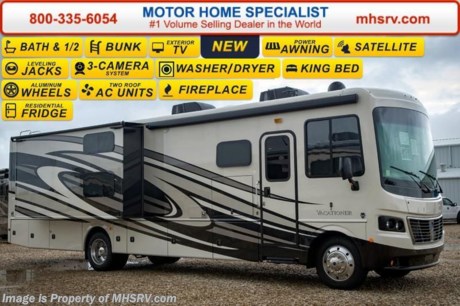 /TX 6/28/16 &lt;a href=&quot;http://www.mhsrv.com/holiday-rambler-rv/&quot;&gt;&lt;img src=&quot;http://www.mhsrv.com/images/sold-holidayrambler.jpg&quot; width=&quot;383&quot; height=&quot;141&quot; border=&quot;0&quot; /&gt;&lt;/a&gt;  Family owned &amp; operated with upfront pricing everyday! &lt;object width=&quot;400&quot; height=&quot;300&quot;&gt;&lt;param name=&quot;movie&quot; value=&quot;http://www.youtube.com/v/fBpsq4hH-Ws?version=3&amp;amp;hl=en_US&quot;&gt;&lt;/param&gt;&lt;param name=&quot;allowFullScreen&quot; value=&quot;true&quot;&gt;&lt;/param&gt;&lt;param name=&quot;allowscriptaccess&quot; value=&quot;always&quot;&gt;&lt;/param&gt;&lt;embed src=&quot;http://www.youtube.com/v/fBpsq4hH-Ws?version=3&amp;amp;hl=en_US&quot; type=&quot;application/x-shockwave-flash&quot; width=&quot;400&quot; height=&quot;300&quot; allowscriptaccess=&quot;always&quot; allowfullscreen=&quot;true&quot;&gt;&lt;/embed&gt;&lt;/object&gt; MSRP $176,938. New 2017 Holiday Rambler Vacationer Model 36H. This Class A motorhome measures approximately 37 feet in length featuring (3) slide-out rooms, powerful Ford Triton V-10 engine, Ford 22 series chassis, bunk beds, bath &amp; 1/2, automatic generator start, front over head TV, exterior entertainment center, fireplace, residential refrigerator, clear front mask, roller shades, LED TV, LED lighting, 1-piece panoramic windshield, automatic leveling system, aluminum wheels and side swing baggage doors. Options include the beautiful full body paint exterior, rear ladder, Winegard Stationary system, 3 burner range, washer/dryer and a king bed with memory foam mattress. For additional coach information, brochures, window sticker, videos, photos, Vacationer reviews &amp; testimonials as well as additional information about Motor Home Specialist and our manufacturers please visit us at MHSRV .com or call 800-335-6054. At Motor Home Specialist we DO NOT charge any prep or orientation fees like you will find at other dealerships. All sale prices include a 200 point inspection, interior &amp; exterior wash &amp; detail of vehicle, a thorough coach orientation with an MHS technician, an RV Starter&#39;s kit, a nights stay in our delivery park featuring landscaped and covered pads with full hook-ups and much more. WHY PAY MORE?... WHY SETTLE FOR LESS?