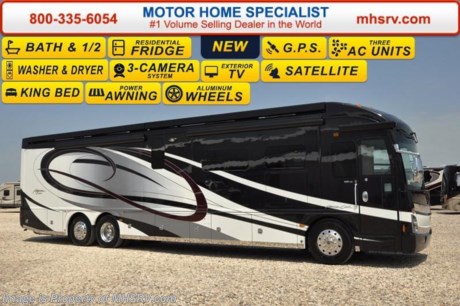 /AZ 12/13/16 &lt;a href=&quot;http://www.mhsrv.com/american-coach-rv/&quot;&gt;&lt;img src=&quot;http://www.mhsrv.com/images/sold-americancoach.jpg&quot; width=&quot;383&quot; height=&quot;141&quot; border=&quot;0&quot;/&gt;&lt;/a&gt;   Visit MHSRV.com or Call 800-335-6054 for Upfront &amp; Every Day Low Sale Price!  New 2017 American Coach Dream 45T Bath &amp; 1/2 Model Luxury Motor Coach Available now at Motor Home Specialist, the #1 Volume Selling Motor Home Dealership in the World. &lt;object width=&quot;400&quot; height=&quot;300&quot;&gt;&lt;param name=&quot;movie&quot; value=&quot;http://www.youtube.com/v/fBpsq4hH-Ws?version=3&amp;amp;hl=en_US&quot;&gt;&lt;/param&gt;&lt;param name=&quot;allowFullScreen&quot; value=&quot;true&quot;&gt;&lt;/param&gt;&lt;param name=&quot;allowscriptaccess&quot; value=&quot;always&quot;&gt;&lt;/param&gt;&lt;embed src=&quot;http://www.youtube.com/v/fBpsq4hH-Ws?version=3&amp;amp;hl=en_US&quot; type=&quot;application/x-shockwave-flash&quot; width=&quot;400&quot; height=&quot;300&quot; allowscriptaccess=&quot;always&quot; allowfullscreen=&quot;true&quot;&gt;&lt;/embed&gt;&lt;/object&gt; MSRP $587,248. The 45T measures approximately 44 ft. 11.5 in. in length and is highlighted by a full wall slide, spacious living, two sofas, master suite as well as the beautiful decor that truly sets the new 2017 American Coach Dream apart. Optional equipment includes the beautiful full body paint exterior, king air mattress with digital remote, dinette ensemble, polished stainless exterior trim and the C tray package which includes a full length electric slide-out tray and two additional slide-out trays. Just a few of the additional highlights found in the American Coach Dream include the Liberty Chassis from Freightliner, a 600 HP diesel engine, a one piece fiberglass roof, adjustable pedals, driver&#39;s side power window, Aqua Hot heating system, (3) roof A/C units, Pure-Sine wave inverter, air and hydraulic leveling systems, diesel generator with power slide-out, auto generator start, air latch avionics entry door, state of the art dash design and much more. For additional coach information, brochures, window sticker, videos, photos, American Coach reviews &amp; testimonials, additional information about *Motor Home Specialist and what makes us #1, as well as more about the REV Group please visit us at MHSRV .com or call 800-335-6054. At Motor Home Specialist we DO NOT charge any prep or orientation fees like you will find at other dealerships. All sale prices include a 200 point inspection, interior and exterior wash &amp; detail of vehicle, a thorough coach orientation with an MHS technician, an RV Starter&#39;s kit, a night stay in our delivery park featuring landscaped and covered pads with full hook-ups and much more. Free airport shuttle available with purchase for out-of-town buyers. WHY PAY MORE?... WHY SETTLE FOR LESS?