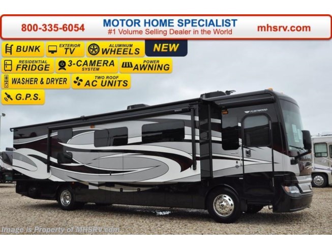 New 2017 Fleetwood Pace Arrow LXE 38B Bunk House Diesel RV for Sale at MHSRV.com available in Alvarado, Texas