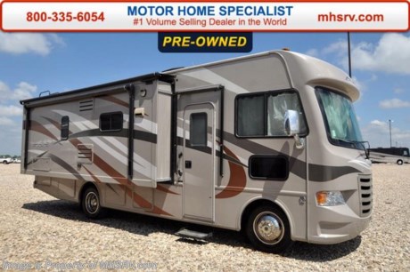 /TX 6-8-16 &lt;a href=&quot;http://www.mhsrv.com/thor-motor-coach/&quot;&gt;&lt;img src=&quot;http://www.mhsrv.com/images/sold-thor.jpg&quot; width=&quot;383&quot; height=&quot;141&quot; border=&quot;0&quot;/&gt;&lt;/a&gt;
Used Thor Motor Coach RV for Sale- 2014 Thor Motor Coach A.C.E. 27.1 with slide and 19,480 miles. This RV is approximately 28 feet 6 inches in length with a Ford V10 engine, Ford chassis, power mirrors with heat, 4KW Onan generator with 30 hours, power patio awning, door awning, slide-out room topper, water heater, side swing baggage doors, exterior shower, 5K lb. hitch, automatic leveling system, 3 camera monitoring system, cab over loft, night shades, microwave, 3 burner range with oven, all in 1 bath, king bed, ducted A/C and much more. For additional information and photos please visit Motor Home Specialist at www.MHSRV.com or call 800-335-6054.