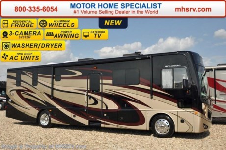 /TX 11/15/16 SOLD Family owned &amp; operated with upfront pricing everyday! MSRP $236,144. All New 2017 Fleetwood Pace Arrow Model 35E W/2 Slides and Bunk Beds. This beautiful diesel motor coach is approximately 36 feet 9 inches in length featuring a 340HP Cummins diesel engine, Freightliner chassis, exterior entertainment center, hide-a-loft queen bed, front mask protection, central vacuum system, home theater system, bedroom TV, coach LED TV, 3 cameras, solid surface counter, convection microwave, hydraulic jacks, 50 amp service, 6KW Onan diesel generator, frameless dual glazed windows, aluminum wheels and much more. Options include a washer/dryer, dual flat panel TVs in the bunk area and a sleeper sofa. For additional coach information, brochure, window sticker, videos, photos, reviews &amp; testimonials please visit Motor Home Specialist at MHSRV .com or call 800-335-6054. At Motor Home Specialist we DO NOT charge any prep or orientation fees like you will find at other dealerships. All sale prices include a 200 point inspection, interior and exterior wash &amp; detail of vehicle, a thorough coach orientation with an MHS technician, an RV Starter&#39;s kit, a night stay in our delivery park featuring landscaped and covered pads with full hook-ups and much more. Free airport shuttle available with purchase for out-of-town buyers. WHY PAY MORE?... WHY SETTLE FOR LESS?