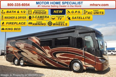/TX 10-25-16 &lt;a href=&quot;http://www.mhsrv.com/american-coach-rv/&quot;&gt;&lt;img src=&quot;http://www.mhsrv.com/images/sold-americancoach.jpg&quot; width=&quot;383&quot; height=&quot;141&quot; border=&quot;0&quot;/&gt;&lt;/a&gt;    Receive a $1,000 Gift Card with purchase from Motor Home Specialist while supplies last.    Family owned &amp; operated with upfront pricing everyday! New 2017 American Coach Revolution 42S Bath &amp; 1/2 Model Luxury Motor Coach Available now at Motor Home Specialist, the #1 Volume Selling Motor Home Dealership in the World.  &lt;object width=&quot;400&quot; height=&quot;300&quot;&gt;&lt;param name=&quot;movie&quot; value=&quot;http://www.youtube.com/v/fBpsq4hH-Ws?version=3&amp;amp;hl=en_US&quot;&gt;&lt;/param&gt;&lt;param name=&quot;allowFullScreen&quot; value=&quot;true&quot;&gt;&lt;/param&gt;&lt;param name=&quot;allowscriptaccess&quot; value=&quot;always&quot;&gt;&lt;/param&gt;&lt;embed src=&quot;http://www.youtube.com/v/fBpsq4hH-Ws?version=3&amp;amp;hl=en_US&quot; type=&quot;application/x-shockwave-flash&quot; width=&quot;400&quot; height=&quot;300&quot; allowscriptaccess=&quot;always&quot; allowfullscreen=&quot;true&quot;&gt;&lt;/embed&gt;&lt;/object&gt; MSRP $462,248. The 42S measures approximately 42 ft. 11.5 in. in length and is highlighted by a full wall slide, spacious living, master suite as well as the beautiful decor that truly sets the new 2017 American Coach Revolution apart. Optional equipment includes the beautiful full body paint exterior, Winegard In-Motion, king air mattress, facing dinette, emergency exit door and undercarriage lighting. Just a few of the additional highlights found in the American Coach Revolution include the Liberty Chassis from Freightliner, a 450 HP diesel engine, a one piece fiberglass roof, adjustable pedals, Aqua Hot heating system, (3) roof A/C units, Pure-Sine wave inverter, automatic leveling systems, diesel generator with power slide-out, state of the art dash design and much more. For additional coach information, brochures, window sticker, videos, photos, American Coach reviews &amp; testimonials, additional information about *Motor Home Specialist and what makes us #1, as well as more about the REV Group please visit us at MHSRV .com or call 800-335-6054. At Motor Home Specialist we DO NOT charge any prep or orientation fees like you will find at other dealerships. All sale prices include a 200 point inspection, interior and exterior wash &amp; detail of vehicle, a thorough coach orientation with an MHS technician, an RV Starter&#39;s kit, a night stay in our delivery park featuring landscaped and covered pads with full hook-ups and much more. Free airport shuttle available with purchase for out-of-town buyers. WHY PAY MORE?... WHY SETTLE FOR LESS?