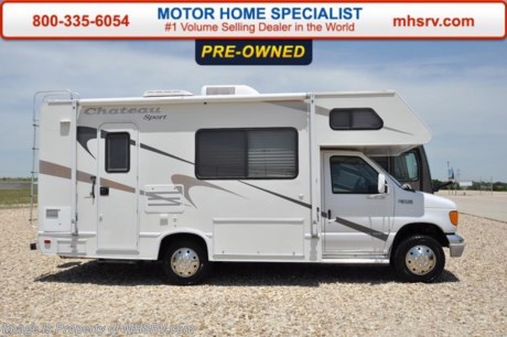 /TX 6-8-16 &lt;a href=&quot;http://www.mhsrv.com/thor-motor-coach/&quot;&gt;&lt;img src=&quot;http://www.mhsrv.com/images/sold-thor.jpg&quot; width=&quot;383&quot; height=&quot;141&quot; border=&quot;0&quot;/&gt;&lt;/a&gt;
Used Four Winds RV for Sale- 2004 Four Winds Chateau Sport 21RB is approximately 22 feet 3 inches in length with 42,839 miles, Ford 5.4L engine, power windows and locks, 4KW Onan generator with 215 hours, patio awning, gas/electric water heater, roof ladder, 5K lb. hitch, sofa with sleeper, booth converts to sleeper, day/night shades, microwave, 3 burner range, all in 1 bath, cab over loft, A/C and much more.  For additional information and photos please visit Motor Home Specialist at www.MHSRV.com or call 800-335-6054.