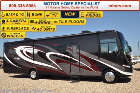 6/5/17 &lt;a href=&quot;http://www.mhsrv.com/coachmen-rv/&quot;&gt;&lt;img src=&quot;http://www.mhsrv.com/images/sold-coachmen.jpg&quot; width=&quot;383&quot; height=&quot;141&quot; border=&quot;0&quot;/&gt;&lt;/a&gt; 
MSRP $177,460 - New 2017 Coachmen Mirada Select 37LS bath &amp; 1/2 model. Options include the Stainless Steel appliance packages with a stainless steel convection microwave, oven &amp; cooktop. Additional options include the beautiful full body paint exterior with Diamond Shield paint protection, (2) 15K BTU A/Cs with heat pumps, cabover TV, salon drop down bunk which maximized space while accommodating more sleeping and the Travel Easy Roadside Assistance program. Standards include a 5.5 Onan generator, raised panel hardwood cabinet doors, frameless tinted dual pane windows, recliner/swivel passenger seat, 6 way power drivers seat, ball bearing drawer guides, LCD TV &amp; DVD player, fireplace, home theater system, solid surface countertop, glass door shower, gas/electric water heater, bedroom TV/DVD player, LED interior lights, power entrance steps, pass-thru storage, power patio awning, heated remote exterior mirrors, automatic leveling, 3 camera monitoring system, exterior entertainment center and much more. For additional coach information, brochure, window sticker, videos, photos, Mirada customer reviews &amp; testimonials please visit Motor Home Specialist at MHSRV .com or call 800-335-6054. At Motor Home Specialist we DO NOT charge any prep or orientation fees like you will find at other dealerships. All sale prices include a 200 point inspection, interior and exterior wash &amp; detail of vehicle, a thorough coach orientation with an MHS technician, an RV Starter&#39;s kit, a night stay in our delivery park featuring landscaped and covered pads with full hook-ups and much more. Free airport shuttle available with purchase for out-of-town buyers. WHY PAY MORE?... WHY SETTLE FOR LESS? 