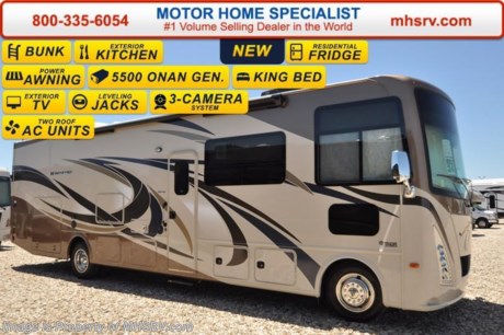 /TX 3/6/17 &lt;a href=&quot;http://www.mhsrv.com/thor-motor-coach/&quot;&gt;&lt;img src=&quot;http://www.mhsrv.com/images/sold-thor.jpg&quot; width=&quot;383&quot; height=&quot;141&quot; border=&quot;0&quot;/&gt;&lt;/a&gt; Visit MHSRV.com or Call 800-335-6054 for Upfront &amp; Every Day Low Sale Price! Family Owned &amp; Operated and the #1 Volume Selling Motor Home Dealer in the World as well as the #1 Thor Motor Coach Dealer in the World.  &lt;object width=&quot;400&quot; height=&quot;300&quot;&gt;&lt;param name=&quot;movie&quot; value=&quot;//www.youtube.com/v/VZXdH99Xe00?hl=en_US&amp;amp;version=3&quot;&gt;&lt;/param&gt;&lt;param name=&quot;allowFullScreen&quot; value=&quot;true&quot;&gt;&lt;/param&gt;&lt;param name=&quot;allowscriptaccess&quot; value=&quot;always&quot;&gt;&lt;/param&gt;&lt;embed src=&quot;//www.youtube.com/v/VZXdH99Xe00?hl=en_US&amp;amp;version=3&quot; type=&quot;application/x-shockwave-flash&quot; width=&quot;400&quot; height=&quot;300&quot; allowscriptaccess=&quot;always&quot; allowfullscreen=&quot;true&quot;&gt;&lt;/embed&gt;&lt;/object&gt; 
MSRP $142,576. New 2017 Thor Motor Coach Windsport: 34J Model. The 2017 Windsport is approximately 35 feet 10 inches in length with a full wall slide, exterior TV, heated and enclosed underbelly, black tank flush, LED ceiling lighting, king size bed, exterior kitchen, bedroom TV, power Hide-Away overhead loft and bunk beds which convert to sofa. Optional equipment includes the beautiful partial paint HD-Max high gloss exterior, 12V attic fan and a power driver&#39;s seat. The all new Thor Motor Coach Windsport RV also features a Ford chassis with Triton V-10 Ford engine, automatic hydraulic leveling jacks, large TV, tinted one piece windshield, frameless windows, power patio awning with LED lighting, night shades, kitchen backsplash, refrigerator, microwave and much more. For additional coach information, brochures, window sticker, videos, photos, Windsport reviews, testimonials as well as additional information about Motor Home Specialist and our manufacturers&#39; please visit us at MHSRV .com or call 800-335-6054. At Motor Home Specialist we DO NOT charge any prep or orientation fees like you will find at other dealerships. All sale prices include a 200 point inspection, interior and exterior wash &amp; detail of vehicle, a thorough coach orientation with an MHS technician, an RV Starter&#39;s kit, a night stay in our delivery park featuring landscaped and covered pads with full hook-ups and much more. Free airport shuttle available with purchase for out-of-town buyers. WHY PAY MORE?... WHY SETTLE FOR LESS? 