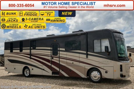 /CA 1/23/17 &lt;a href=&quot;http://www.mhsrv.com/holiday-rambler-rv/&quot;&gt;&lt;img src=&quot;http://www.mhsrv.com/images/sold-holidayrambler.jpg&quot; width=&quot;383&quot; height=&quot;141&quot; border=&quot;0&quot;/&gt;&lt;/a&gt;  Family owned &amp; operated with upfront pricing everyday! &lt;object width=&quot;400&quot; height=&quot;300&quot;&gt;&lt;param name=&quot;movie&quot; value=&quot;http://www.youtube.com/v/fBpsq4hH-Ws?version=3&amp;amp;hl=en_US&quot;&gt;&lt;/param&gt;&lt;param name=&quot;allowFullScreen&quot; value=&quot;true&quot;&gt;&lt;/param&gt;&lt;param name=&quot;allowscriptaccess&quot; value=&quot;always&quot;&gt;&lt;/param&gt;&lt;embed src=&quot;http://www.youtube.com/v/fBpsq4hH-Ws?version=3&amp;amp;hl=en_US&quot; type=&quot;application/x-shockwave-flash&quot; width=&quot;400&quot; height=&quot;300&quot; allowscriptaccess=&quot;always&quot; allowfullscreen=&quot;true&quot;&gt;&lt;/embed&gt;&lt;/object&gt; MSRP $231,613. New 2017 Holiday Rambler Navigator XE 35E Bunk Model. This motorhome is approximately 36 feet 9 inches in length and features (2) slide-out rooms, large galley area, powerful Cummins ISL 6.7L engine with 340HP, polished solid surface countertops, remote heated power exterior mirrors with side cameras and an Onan diesel generator with AGS. Options include the beautiful full body paint exterior and the dual flat panel TV package. Additional standard include exterior entertainment center, front drop down loft, front clear mask, roller shades, home theater system, residential refrigerator, 3 burner range, power awning, aluminum wheels, automatic leveling and much more. For additional coach information, brochures, window sticker, videos, photos, reviews &amp; testimonials as well as additional information about Motor Home Specialist and our manufacturers please visit us at MHSRV .com or call 800-335-6054. At Motor Home Specialist we DO NOT charge any prep or orientation fees like you will find at other dealerships. All sale prices include a 200 point inspection, interior &amp; exterior wash &amp; detail of vehicle, a thorough coach orientation with an MHS technician, an RV Starter&#39;s kit, a nights stay in our delivery park featuring landscaped and covered pads with full hook-ups and much more. WHY PAY MORE?... WHY SETTLE FOR LESS?