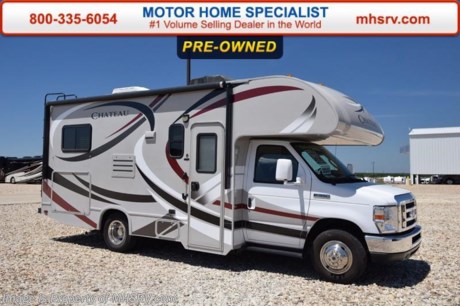 /WA 6/28/16 &lt;a href=&quot;http://www.mhsrv.com/thor-motor-coach/&quot;&gt;&lt;img src=&quot;http://www.mhsrv.com/images/sold-thor.jpg&quot; width=&quot;383&quot; height=&quot;141&quot; border=&quot;0&quot; /&gt;&lt;/a&gt;    Used Thor Motor Coach RV for Sale- 2014 Thor Motor Coach Chateau 22E is approximately 23 feet 10 inches in length with 31,029 miles, Ford 6.8L engine, power windows and locks, 4KW Onan generator with 145 hours, power patio awning, gas/electric water heater, wheel simulators, exterior shower, roof ladder, 5K lb. hitch, back up camera, booth converts to sleeper, night shades, microwave, 3 burner range with oven, all in 1 bath, cab over loft, ducted A/C and much more.  For additional information and photos please visit Motor Home Specialist at www.MHSRV.com or call 800-335-6054.