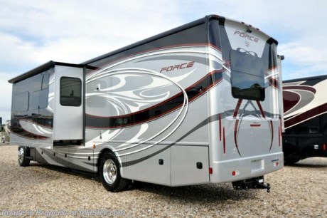 /TX 11/15/16 &lt;a href=&quot;http://www.mhsrv.com/other-rvs-for-sale/dynamax-rv/&quot;&gt;&lt;img src=&quot;http://www.mhsrv.com/images/sold-dynamax.jpg&quot; width=&quot;383&quot; height=&quot;141&quot; border=&quot;0&quot;/&gt;&lt;/a&gt;  Family Owned &amp; Operated and the #1 Volume Selling Motor Home Dealer in the World. 
&lt;object width=&quot;400&quot; height=&quot;300&quot;&gt;&lt;param name=&quot;movie&quot; value=&quot;http://www.youtube.com/v/fBpsq4hH-Ws?version=3&amp;amp;hl=en_US&quot;&gt;&lt;/param&gt;&lt;param name=&quot;allowFullScreen&quot; value=&quot;true&quot;&gt;&lt;/param&gt;&lt;param name=&quot;allowscriptaccess&quot; value=&quot;always&quot;&gt;&lt;/param&gt;&lt;embed src=&quot;http://www.youtube.com/v/fBpsq4hH-Ws?version=3&amp;amp;hl=en_US&quot; type=&quot;application/x-shockwave-flash&quot; width=&quot;400&quot; height=&quot;300&quot; allowscriptaccess=&quot;always&quot; allowfullscreen=&quot;true&quot;&gt;&lt;/embed&gt;&lt;/object&gt;
MSRP $275,176. The All New 2017 Dynamax Force 36FK HD Super C is approximately 36 feet 8 inch in length with 3 slides and boasts a Cummins ISL 8.9 liter (350HP &amp; 1,000 ft.-lbs. of torque) engine coupled with the incredible Allison 3200 TRV transmission. A few other exciting upgrades on the Force HD include luxurious ceramic tile floors, upgraded window treatments, air ride cockpit captain chairs that swivel and color-coordinated solid surface countertops in the kitchen, bath &amp; even the bedroom nightstands. The Force HD combines the affordability of the popular Force motor home with the towing capacity of the Dynamax DX 3 so you can enjoy the best of both worlds. Optional features include dual pane tinted safety glass windows, Bilstein gas charged front shock absorbers, solar panels, brake controller, dual reclining theater seats IPO sofa and a stackable washer/dryer.  The 2017 Dynamax Force also features an incredible list of standard equipment including inverter, 8 KW Onan generator, king size bed, cab over loft, bedroom TV, heated tanks, raised panel cabinet doors with hidden hinges, solid surface kitchen countertop, full extension ball bearing drawer guides, fantastic fans, backsplash, LED flush mounted lighting, 7 foot ceilings, keyless entry touchpad lock, automatic leveling system, residential refrigerator with icemaker, 3 burner cooktop, convection microwave, gas/electric water heater, (2) 15,000 BTU roof air conditioners, shower skylight, water filter system, exterior shower and much more. For additional coach information, brochures, window sticker, videos, photos, Force reviews &amp; testimonials as well as additional information about Motor Home Specialist and our manufacturers please visit us at MHSRV .com or call 800-335-6054. At Motor Home Specialist we DO NOT charge any prep or orientation fees like you will find at other dealerships. All sale prices include a 200 point inspection, interior &amp; exterior wash &amp; detail of vehicle, a thorough coach orientation with an MHS technician, an RV Starter&#39;s kit, a nights stay in our delivery park featuring landscaped and covered pads with full hook-ups and much more. WHY PAY MORE?... WHY SETTLE FOR LESS?