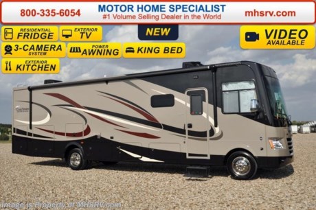 /TX 8-15-16 &lt;a href=&quot;http://www.mhsrv.com/coachmen-rv/&quot;&gt;&lt;img src=&quot;http://www.mhsrv.com/images/sold-coachmen.jpg&quot; width=&quot;383&quot; height=&quot;141&quot; border=&quot;0&quot; /&gt;&lt;/a&gt;     Receive a $2,000 Gift Card with purchase from Motor Home Specialist Offer Ends September 15th, 2016.   Family Owned &amp; Operated and the #1 Volume Selling Motor Home Dealer in the World as well as the #1 Coachmen Dealer in the World. &lt;iframe width=&quot;400&quot; height=&quot;300&quot; src=&quot;https://www.youtube.com/embed/sYHR4QtB5TY&quot; frameborder=&quot;0&quot; allowfullscreen&gt;&lt;/iframe&gt;  
MSRP $141,483 - New 2017 Coachmen Mirada Model 35KB. It measures approximately 36 feet 10 inches in length and features a king bed, solid surface kitchen countertop, hardwood cabinet doors, frameless tinted windows, reclining/swivel pilot seats, solar privacy shades throughout, power windshield shade, 3 burner range with oven, double door refrigerator, glass door shower, Onan generator, power steps, pass-thru storage, power patio awning, 3 camera monitoring, power heated mirrors, rear ladder and much more. Options include a power drop down over head loft, LCD TV galley overhead cabinet, (2) 15,000 BTU A/Cs with heat pump, exterior entertainment center, the Travel Easy Roadside Assistance and the Stainless Steel Appliance Package. For additional coach information, brochure, window sticker, videos, photos, Mirada customer reviews &amp; testimonials please visit Motor Home Specialist at MHSRV .com or call 800-335-6054. At Motor Home Specialist we DO NOT charge any prep or orientation fees like you will find at other dealerships. All sale prices include a 200 point inspection, interior and exterior wash &amp; detail of vehicle, a thorough coach orientation with an MHS technician, an RV Starter&#39;s kit, a night stay in our delivery park featuring landscaped and covered pads with full hook-ups and much more. Free airport shuttle available with purchase for out-of-town buyers. WHY PAY MORE?... WHY SETTLE FOR LESS? 