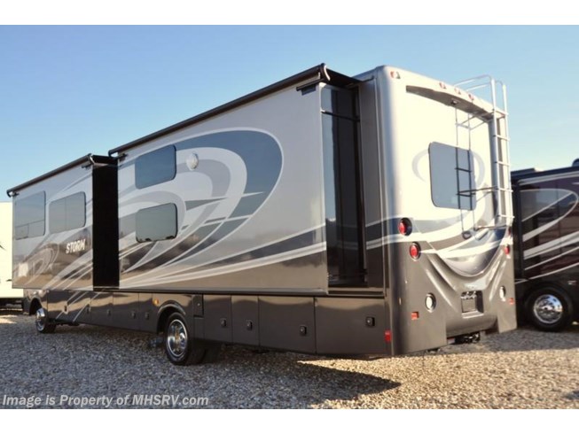2017 Storm 36D Bunk Model RV for Sale at MHSRV W/King Bed by Fleetwood from Motor Home Specialist in Alvarado, Texas