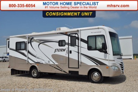 /TX 6/28/16 &lt;a href=&quot;http://www.mhsrv.com/fleetwood-rvs/&quot;&gt;&lt;img src=&quot;http://www.mhsrv.com/images/sold-fleetwood.jpg&quot; width=&quot;383&quot; height=&quot;141&quot; border=&quot;0&quot; /&gt;&lt;/a&gt;   **Consignment** Used Fleetwood RV for Sale- 2011 Fleetwood Storm 28E with 2 slides and 8,516 miles. This RV is approximately 28 feet 8 inches in length with a Ford V10 engine, power mirrors with heat, power privacy shade, 4KW Onan generator, patio awning, slide-out room toppers, water heater, pass-thru storage with side swing baggage doors, water filtration system, gravel shield, 5K lb. hitch, automatic leveling, back up camera, cab over loft, dual pane windows, night shades, 3 burner range with oven, all in 1 bath, cab over bunk, ducted A/C and much more. For additional information and photos please visit Motor Home Specialist at www.MHSRV.com or call 800-335-6054.