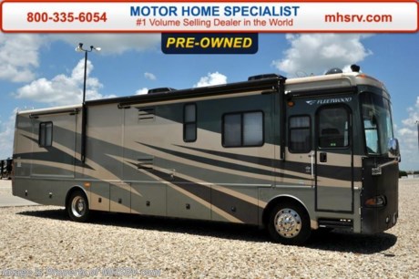 /TX 7-11-16 &lt;a href=&quot;http://www.mhsrv.com/fleetwood-rvs/&quot;&gt;&lt;img src=&quot;http://www.mhsrv.com/images/sold-fleetwood.jpg&quot; width=&quot;383&quot; height=&quot;141&quot; border=&quot;0&quot; /&gt;&lt;/a&gt;     Used Fleetwood RV for Sale- 2005 Fleetwood Providence 39L with 4 slides and 49,532 miles. This RV is approximately 38 feet 6 inches in length with a 350HP caterpillar engine, Spartan chassis, power mirrors with heat, 7.5KW Onan generator with power slide, power patio and door awnings, slide-out room toppers, gas/electric water heater, 50 amp service, aluminum wheels, exterior shower, roof ladder, 10K lb. hitch, automatic leveling system, back up camera, exterior entertainment center, inverter, soft touch ceilings, dual pane windows, day/night shades, convection microwave, central vacuum, 3 burner range with oven, washer/dryer combo, glass door shower with seat, pillow top mattress, 2 ducted A/Cs and much more.  For additional information and photos please visit Motor Home Specialist at www.MHSRV.com or call 800-335-6054.