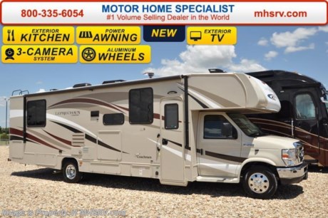 /TX 8-15-16 &lt;a href=&quot;http://www.mhsrv.com/coachmen-rv/&quot;&gt;&lt;img src=&quot;http://www.mhsrv.com/images/sold-coachmen.jpg&quot; width=&quot;383&quot; height=&quot;141&quot; border=&quot;0&quot; /&gt;&lt;/a&gt;    Family Owned &amp; Operated and the #1 Volume Selling Motor Home Dealer in the World as well as the #1 Coachmen in the World. &lt;object width=&quot;400&quot; height=&quot;300&quot;&gt;&lt;param name=&quot;movie&quot; value=&quot;//www.youtube.com/v/rUwAfncaG3M?version=3&amp;amp;hl=en_US&quot;&gt;&lt;/param&gt;&lt;param name=&quot;allowFullScreen&quot; value=&quot;true&quot;&gt;&lt;/param&gt;&lt;param name=&quot;allowscriptaccess&quot; value=&quot;always&quot;&gt;&lt;/param&gt;&lt;embed src=&quot;//www.youtube.com/v/rUwAfncaG3M?version=3&amp;amp;hl=en_US&quot; type=&quot;application/x-shockwave-flash&quot; width=&quot;400&quot; height=&quot;300&quot; allowscriptaccess=&quot;always&quot; allowfullscreen=&quot;true&quot;&gt;&lt;/embed&gt;&lt;/object&gt; 
MSRP $108,433. New 2017 Coachmen Leprechaun Model 319MB. This Luxury Class C RV measures approximately 32 feet 11 inches in length and is powered by a Ford Triton V-10 engine and E-450 Super Duty chassis. This beautiful RV includes the Leprechaun Banner Edition which features tinted windows, rear ladder, upgraded sofa, child safety net and ladder (N/A with front entertainment center), Bluetooth AM/FM/CD monitoring &amp; back up camera, power awning, LED exterior &amp; interior lighting, pop-up power tower, 50 gallon fresh water tank, 5K lb. hitch &amp; wire, slide out awning, glass shower door, Onan generator, 80&quot; long bed, night shades, roller bearing drawer glides, Travel Easy Roadside Assistance &amp; Azdel composite sidewalls. Additional options include a molded front cap with LED lights, dual recliners IPO dinette, aluminum rims, spare tire, swivel driver &amp; passenger seats, exterior privacy windshield cover, electric fireplace, 15,000 BTU A/C with heat pump, air assist suspension, 39&quot; LED TV on an electric lift, exterior entertainment center, as well as an exterior camp table, sink and refrigerator. This amazing class C also features the Leprechaun Luxury package that includes side view cameras, driver &amp; passenger leatherette seat covers, heated &amp; remote mirrors, convection microwave, wood grain dash applique, upgraded Serta Mattress (N/A 260 DS), 6 gallon gas/electric water heater, dual coach batteries, cab-over &amp; bedroom power vent fan and heated tank pads. For additional coach information, brochures, window sticker, videos, photos, Leprechaun reviews, testimonials as well as additional information about Motor Home Specialist and our manufacturers&#39; please visit us at MHSRV .com or call 800-335-6054. At Motor Home Specialist we DO NOT charge any prep or orientation fees like you will find at other dealerships. All sale prices include a 200 point inspection, interior and exterior wash &amp; detail of vehicle, a thorough coach orientation with an MHS technician, an RV Starter&#39;s kit, a night stay in our delivery park featuring landscaped and covered pads with full hook-ups and much more. Free airport shuttle available with purchase for out-of-town buyers. WHY PAY MORE?... WHY SETTLE FOR LESS? 