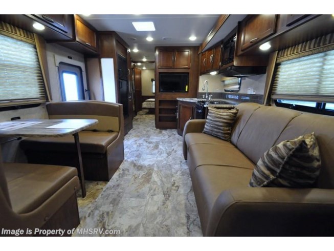 2017 Coachmen Pursuit 33BHP Bunk RV for Sale at MHSRV W/Jacks, 2 A/Cs - New Class A For Sale by Motor Home Specialist in Alvarado, Texas