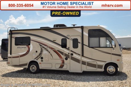 /TX 9/26/16 &lt;a href=&quot;http://www.mhsrv.com/thor-motor-coach/&quot;&gt;&lt;img src=&quot;http://www.mhsrv.com/images/sold-thor.jpg&quot; width=&quot;383&quot; height=&quot;141&quot; border=&quot;0&quot;/&gt;&lt;/a&gt; Used Thor Motor Coach RV for Sale- 2016 Thor Motor Coach Vegas 24.1 with slide and 8,608 miles. This RV is approximately 25 feet in length with a Ford V10 engine, Ford 450 chassis, power mirrors with heat, 4KW Onan generator, power patio awning, gas/electric water heater, exterior shower, roof ladder, 8K lb. hitch, 3 camera monitoring system, exterior entertainment center, sofa with sleeper, fold up counter, microwave, 3 burner range with oven, all in 1 bath cab over loft, ducted A/C and much more. For additional information and photos please visit Motor Home Specialist at www.MHSRV.com or call 800-335-6054.