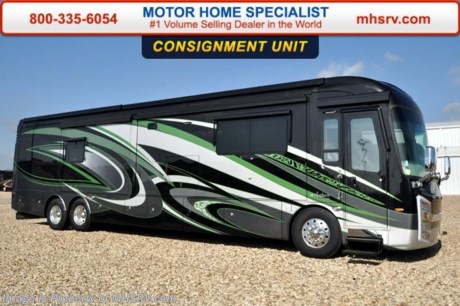 /PICKED UP 9/30/16 **Consignment**  Used Entegra RV for Sale- 2016 Entegra Anthem 44B with 4 slides and a 5,245 miles. This RV is approximately 45 feet in length with a Cummins 450HP engine with side radiator, Spartan raised rail chassis with IFS, tag axle, power privacy shades, power pedals, GPS, 12.5KW Onan generator with 52 hours, power patio and door awnings, Aqua Hot, 50 amp power cord reel, pass-thru storage with side swing baggage doors, full length slide-out cargo tray, aluminum wheels, exterior grill, water filtration system, power water hose reel, exterior shower, fiberglass roof, 15K lb. hitch, automatic leveling system, 3 camera monitoring system, exterior entertainment center, inverter, ceramic tile floors, all electric coach, dual pane windows, power solar/black-out shades, fireplace, convection microwave, solid surface counter, dishwasher, washer/dryer stack, glass door shower, king memory foam mattress, safe, 3 ducted A/Cs and much more. **Owner will provide complete orientation on operating and maintaining the motorhome** For additional information and photos please visit Motor Home Specialist at www.MHSRV.com or call 800-335-6054.