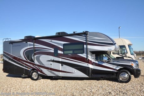 /TX 3/13/17 &lt;a href=&quot;http://www.mhsrv.com/thor-motor-coach/&quot;&gt;&lt;img src=&quot;http://www.mhsrv.com/images/sold-thor.jpg&quot; width=&quot;383&quot; height=&quot;141&quot; border=&quot;0&quot;/&gt;&lt;/a&gt; Buy This Unit Now During the World&#39;s RV Show. Online Show Price Available at MHSRV .com Now through April 22nd, 2017 or Call 800-335-6054. Visit MHSRV.com or Call 800-335-6054 for Upfront &amp; Every Day Low Sale Price! Family Owned &amp; Operated and the #1 Volume Selling Motor Home Dealer in the World as well as the #1 Thor Motor Coach Dealer in the World. MSRP $184,216. New 2017 Thor Motor Coach 35SD Super C model motor home with 2 slides including a full wall. This unit is approximately 36 feet 2 inches in length and is powered by a powerful 300 HP Powerstroke 6.7L diesel engine with 660 lb. ft. of torque. It rides on a Ford F-550 XLT chassis with a 6-speed automatic transmission and boast a 10,000 lb. hitch, extreme duty 4 wheel ABS disc brakes and an electronic brake controller integrated into the dash. Options include the beautiful full body paint exterior, attic fan and child safety tether. The 2017 Chateau Super C also features an exterior entertainment center, generator, dual roof air conditioners, power patio awning, one-touch automatic leveling system, residential refrigerator, microwave, solid surface countertop, touch screen AM/FM/CD/MP3 player, back-up monitor with side view cameras, remote heated exterior mirrors, power windows and locks, fiberglass running boards, soft touch ceilings, heavy duty ball bearing drawer guides, bedroom TV, inverter and heated holding tanks. For additional coach information, brochures, window sticker, videos, photos, Chateau reviews, testimonials as well as additional information about Motor Home Specialist and our manufacturers&#39; please visit us at MHSRV .com or call 800-335-6054. At Motor Home Specialist we DO NOT charge any prep or orientation fees like you will find at other dealerships. All sale prices include a 200 point inspection, interior and exterior wash &amp; detail of vehicle, a thorough coach orientation with an MHS technician, an RV Starter&#39;s kit, a night stay in our delivery park featuring landscaped and covered pads with full hook-ups and much more. Free airport shuttle available with purchase for out-of-town buyers. WHY PAY MORE?... WHY SETTLE FOR LESS?  &lt;object width=&quot;400&quot; height=&quot;300&quot;&gt;&lt;param name=&quot;movie&quot; value=&quot;//www.youtube.com/v/VZXdH99Xe00?hl=en_US&amp;amp;version=3&quot;&gt;&lt;/param&gt;&lt;param name=&quot;allowFullScreen&quot; value=&quot;true&quot;&gt;&lt;/param&gt;&lt;param name=&quot;allowscriptaccess&quot; value=&quot;always&quot;&gt;&lt;/param&gt;&lt;embed src=&quot;//www.youtube.com/v/VZXdH99Xe00?hl=en_US&amp;amp;version=3&quot; type=&quot;application/x-shockwave-flash&quot; width=&quot;400&quot; height=&quot;300&quot; allowscriptaccess=&quot;always&quot; allowfullscreen=&quot;true&quot;&gt;&lt;/embed&gt;&lt;/object&gt; 