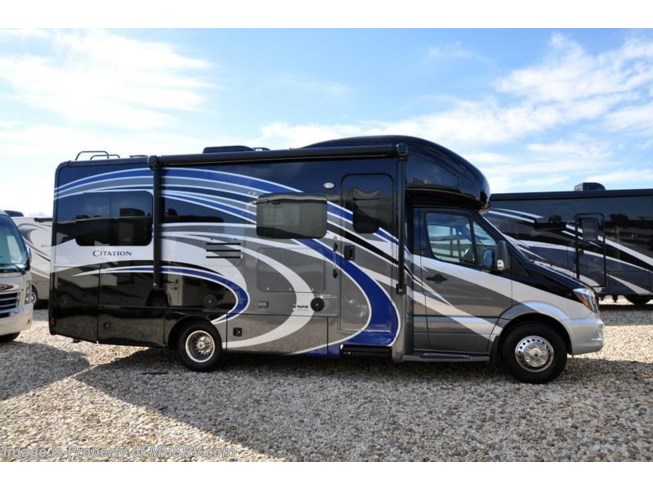 New 2017 Thor Motor Coach Chateau Citation Sprinter 24ST Diesel RV for Sale at MHSRV W/ Theater Seats available in Alvarado, Texas