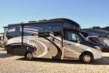 /WI 12/30/16 &lt;a href=&quot;http://www.mhsrv.com/thor-motor-coach/&quot;&gt;&lt;img src=&quot;http://www.mhsrv.com/images/sold-thor.jpg&quot; width=&quot;383&quot; height=&quot;141&quot; border=&quot;0&quot;/&gt;&lt;/a&gt;   Visit MHSRV.com or Call 800-335-6054 for Upfront &amp; Every Day Low Sale Price! Family Owned &amp; Operated and the #1 Volume Selling Motor Home Dealer in the World as well as the #1 Thor Motor Coach Dealer in the World. MSRP $135,753. New 2017 Thor Motor Coach Chateau Citation Sprinter Diesel. Model 24SR. This RV measures approximately 24 ft. 10in. in length &amp; features 2 slide-out rooms, solid surface kitchen countertop with undermounted sink, bedroom TV, exterior entertainment center and cabover loft. Optional equipment includes the beautiful full body paint exterior, a 12V attic fan, A/C with heat pump, diesel generator, second auxiliary battery, side cameras and an electric stabilizing system. The all new 2017 Chateau Citation Sprinter also features a turbo diesel engine, AM/FM/CD, power windows &amp; locks, keyless entry, back up camera, 3-point seat belts, driver &amp; passenger airbags, heated remote side mirrors, fiberglass running boards, spare tire, hitch, back-up monitor, roof ladder, outside shower, slide-out awning, electric step &amp; much more. For additional coach information, brochures, window sticker, videos, photos, Citation reviews, testimonials as well as additional information about Motor Home Specialist and our manufacturers&#39; please visit us at MHSRV .com or call 800-335-6054. At Motor Home Specialist we DO NOT charge any prep or orientation fees like you will find at other dealerships. All sale prices include a 200 point inspection, interior and exterior wash &amp; detail of vehicle, a thorough coach orientation with an MHS technician, an RV Starter&#39;s kit, a night stay in our delivery park featuring landscaped and covered pads with full hook-ups and much more. Free airport shuttle available with purchase for out-of-town buyers. WHY PAY MORE?... WHY SETTLE FOR LESS? 