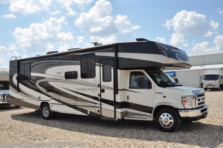 /TX 10-10-16 &lt;a href=&quot;http://www.mhsrv.com/coachmen-rv/&quot;&gt;&lt;img src=&quot;http://www.mhsrv.com/images/sold-coachmen.jpg&quot; width=&quot;383&quot; height=&quot;141&quot; border=&quot;0&quot;/&gt;&lt;/a&gt;  Family Owned &amp; Operated and the #1 Volume Selling Motor Home Dealer in the World as well as the #1 Coachmen in the World. &lt;object width=&quot;400&quot; height=&quot;300&quot;&gt;&lt;param name=&quot;movie&quot; value=&quot;//www.youtube.com/v/rUwAfncaG3M?version=3&amp;amp;hl=en_US&quot;&gt;&lt;/param&gt;&lt;param name=&quot;allowFullScreen&quot; value=&quot;true&quot;&gt;&lt;/param&gt;&lt;param name=&quot;allowscriptaccess&quot; value=&quot;always&quot;&gt;&lt;/param&gt;&lt;embed src=&quot;//www.youtube.com/v/rUwAfncaG3M?version=3&amp;amp;hl=en_US&quot; type=&quot;application/x-shockwave-flash&quot; width=&quot;400&quot; height=&quot;300&quot; allowscriptaccess=&quot;always&quot; allowfullscreen=&quot;true&quot;&gt;&lt;/embed&gt;&lt;/object&gt; 
MSRP $122,101. New 2017 Coachmen Leprechaun Model 319MB. This Luxury Class C RV measures approximately 32 feet 11 inches in length and is powered by a Ford Triton V-10 engine and E-450 Super Duty chassis. This beautiful RV includes the Leprechaun Banner Edition which features tinted windows, rear ladder, upgraded sofa, child safety net and ladder (N/A with front entertainment center), Bluetooth AM/FM/CD monitoring &amp; back up camera, power awning, LED exterior &amp; interior lighting, pop-up power tower, 50 gallon fresh water tank, 5K lb. hitch &amp; wire, slide out awning, glass shower door, Onan generator, 80&quot; long bed, night shades, roller bearing drawer glides, Travel Easy Roadside Assistance &amp; Azdel composite sidewalls. Additional options include beautiful full body paint, aluminum rims, bedroom TV, hydraulic leveling jacks, dual recliners, molded front cap with LED lights, spare tire, swivel driver &amp; passenger seats, exterior privacy windshield cover, electric fireplace, 15,000 BTU A/C with heat pump, air assist suspension, cockpit table, 39&quot; LED TV on an electric lift, automatic satellite system, exterior entertainment center as well as an exterior camp table, sink and refrigerator. This amazing class C also features the Leprechaun Luxury package that includes side view cameras, driver &amp; passenger leatherette seat covers, heated &amp; remote mirrors, convection microwave, wood grain dash applique, upgraded Mattress, 6 gallon gas/electric water heater, dual coach batteries, cab-over &amp; bedroom power vent fan and heated tank pads. For additional coach information, brochures, window sticker, videos, photos, Leprechaun reviews, testimonials as well as additional information about Motor Home Specialist and our manufacturers&#39; please visit us at MHSRV .com or call 800-335-6054. At Motor Home Specialist we DO NOT charge any prep or orientation fees like you will find at other dealerships. All sale prices include a 200 point inspection, interior and exterior wash &amp; detail of vehicle, a thorough coach orientation with an MHS technician, an RV Starter&#39;s kit, a night stay in our delivery park featuring landscaped and covered pads with full hook-ups and much more. Free airport shuttle available with purchase for out-of-town buyers. WHY PAY MORE?... WHY SETTLE FOR LESS? 