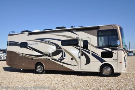 /TX 12/30/16 &lt;a href=&quot;http://www.mhsrv.com/thor-motor-coach/&quot;&gt;&lt;img src=&quot;http://www.mhsrv.com/images/sold-thor.jpg&quot; width=&quot;383&quot; height=&quot;141&quot; border=&quot;0&quot;/&gt;&lt;/a&gt;     Visit MHSRV.com or Call 800-335-6054 for Upfront &amp; Every Day Low Sale Price! Family Owned &amp; Operated and the #1 Volume Selling Motor Home Dealer in the World as well as the #1 Thor Motor Coach Dealer in the World. MSRP $133,314. New 2017 Thor Motor Coach Windsport: 31S Model. The 2017 Windsport measures approximately 31 feet 9 inches in length and features a heated and enclosed underbelly, black tank flush, LED ceiling lighting, 2 slides, exterior TV, power front shade, bedroom TV, second auxiliary battery, sofa with sleeper and a power Hide-Away overhead loft. Optional equipment includes the beautiful partial paint HD-Max high gloss exterior, 12V attic fan, power drivers seat, rear A/C, 5.5KW generator and a 50 amp power cord. The all new Thor Motor Coach Windsport RV also features a Ford chassis with Triton V-10 Ford engine, automatic hydraulic leveling jacks, large TV, tinted one piece windshield, frameless windows, power patio awning with LED lighting, night shades, kitchen backsplash, refrigerator, microwave and much more. For additional coach information, brochures, window sticker, videos, photos, Windsport reviews, testimonials as well as additional information about Motor Home Specialist and our manufacturers&#39; please visit us at MHSRV .com or call 800-335-6054. At Motor Home Specialist we DO NOT charge any prep or orientation fees like you will find at other dealerships. All sale prices include a 200 point inspection, interior and exterior wash &amp; detail of vehicle, a thorough coach orientation with an MHS technician, an RV Starter&#39;s kit, a night stay in our delivery park featuring landscaped and covered pads with full hook-ups and much more. Free airport shuttle available with purchase for out-of-town buyers. WHY PAY MORE?... WHY SETTLE FOR LESS? 