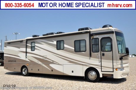 &lt;a href=&quot;http://www.mhsrv.com/other-rvs-for-sale/fleetwood-rvs/&quot;&gt;&lt;img src=&quot;http://www.mhsrv.com/images/sold-fleetwood.jpg&quot; width=&quot;383&quot; height=&quot;141&quot; border=&quot;0&quot; /&gt;&lt;/a&gt;

2007 Fleetwood Expedition with 2 slides, model 38V: Only 32,229 miles! This RV is approximately 38&#39; in length and features a 300 HP Caterpillar diesel engine, Freightliner chassis, inverter, Allison 6-speed automatic trans, 7.5KW Onan Quiet diesel generator, automatic leveling system, (2) flat panel TVs, surround sound, Trac-Vision satellite system, back-up camera monitoring system, electric awning, 2 ducted roof A/C units, 4-door refrigerator with ice maker, leather power seats, 50 amp service, roof ladder, power steps, wheel simulators, front coach mask, exterior LCD TV with stereo and speakers, solar panel, slide-out room toppers, air brakes, cruise, tilt, telescope, power visors, cab fans, power mirrors with heat, DVD/VCR, convection/microwave, gas stovetop with oven, central vacuum, gas/electric water heater, washer/dryer combo, EMS, dual pane glass, day/night shades, 7&#39; soft touch vinyl ceilings, solid surface counters, queen select comfort mattress and much more. 