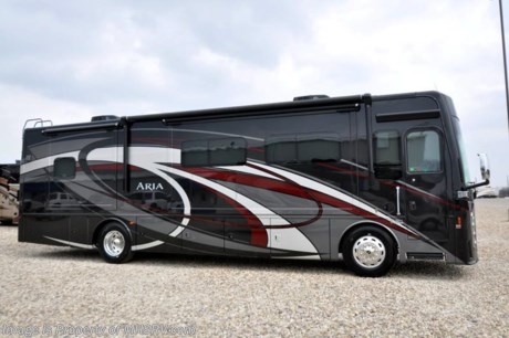 /TX 3/13/17 &lt;a href=&quot;http://www.mhsrv.com/thor-motor-coach/&quot;&gt;&lt;img src=&quot;http://www.mhsrv.com/images/sold-thor.jpg&quot; width=&quot;383&quot; height=&quot;141&quot; border=&quot;0&quot;/&gt;&lt;/a&gt; Buy This Unit Now During the World&#39;s RV Show. Online Show Price Available at MHSRV .com Now through April 22nd, 2017 or Call 800-335-6054. Visit MHSRV.com or Call 800-335-6054 for Upfront &amp; Every Day Low Sale Price! Family Owned &amp; Operated and the #1 Volume Selling Motor Home Dealer in the World as well as the #1 Thor Motor Coach Dealer in the World. MSRP $269,969. The All New 2017 Thor Motor Coach Aria Diesel Pusher. Model 3601. This RV is approximately 36 feet 3 inches in length and features (4) slide-out rooms, king size bed, large LED HDTV over the fireplace, stainless steel residential refrigerator, solid surface counter tops, stack washer/dryer and (2) ducted 15,000 BTU A/Cs with heat pumps. Options include the beautiful full body paint exterior, cockpit overhead TV and a power drop down loft in the cockpit overhead. The Aria is powered by a Cummins 360HP diesel engine, Freightliner XC-R raised rail chassis Allison automatic transmission Air-Ride suspension and automatic leveling jacks with touch pad controls. For additional coach information, brochures, window sticker, videos, photos, Thor Motor Coach reviews, testimonials as well as additional information about Motor Home Specialist and our manufacturers please visit us at MHSRV .com or call 800-335-6054. At Motor Home Specialist we DO NOT charge any prep or orientation fees like you will find at other dealerships. All sale prices include a 200 point inspection, interior &amp; exterior wash, detail and the only dealer performed fully automated and high pressure rain booth test in the industry. You will also receive a thorough coach orientation with an MHSRV technician, an RV Starter&#39;s kit, a night stay in our delivery park featuring landscaped and covered pads with full hook-ups and much more! Read From Thousands of Testimonials at MHSRV .com and See What They Had to Say About Their Experience at Motor Home Specialist. WHY PAY MORE?... WHY SETTLE FOR LESS?